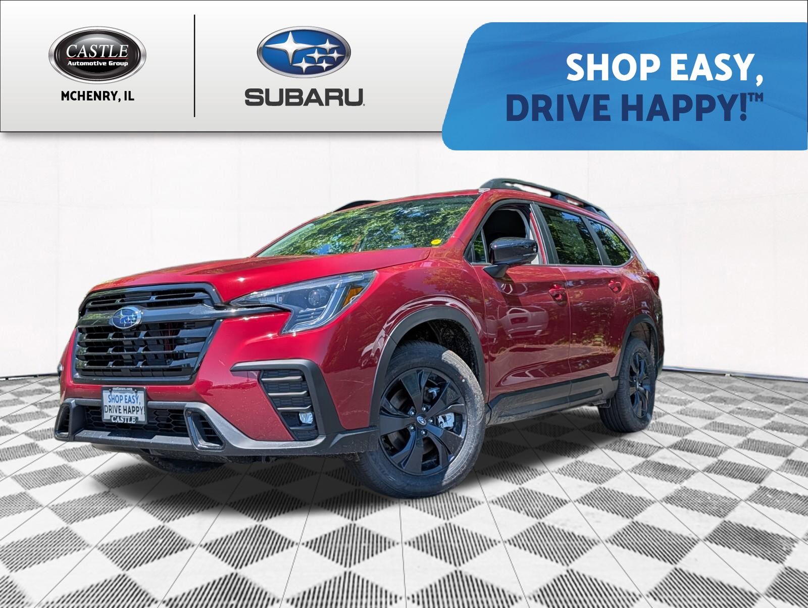 Crimson Red Pearl 2026 Subaru Ascent SUV / Crossover All-Wheel Drive Continuously Variable Transmission