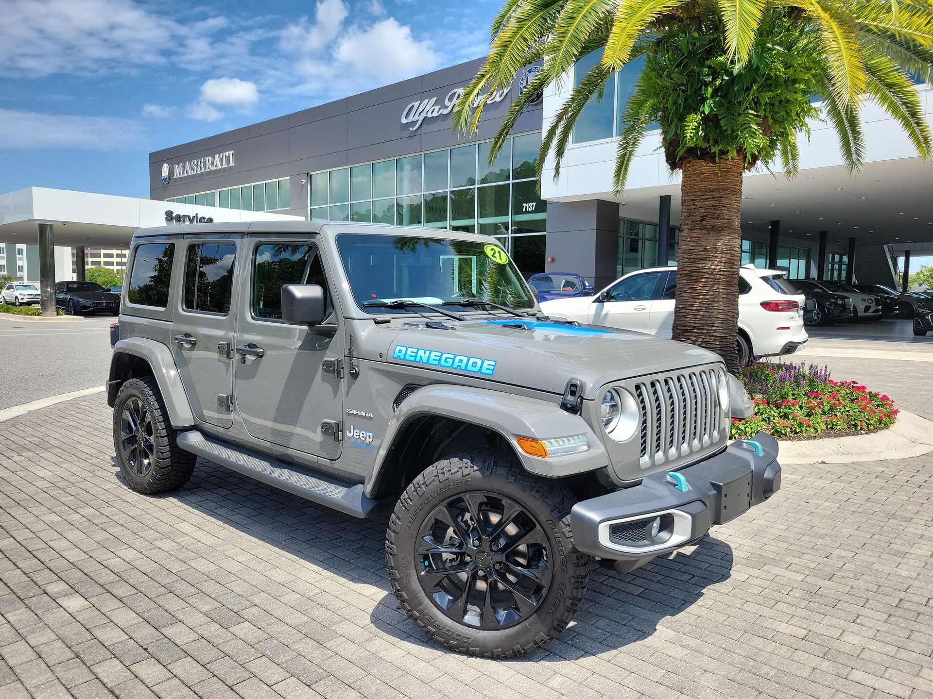 Sting-Gray Clearcoat 2021 Jeep Wrangler 4xe SUV / Crossover Four-Wheel Drive 8-Speed Automatic