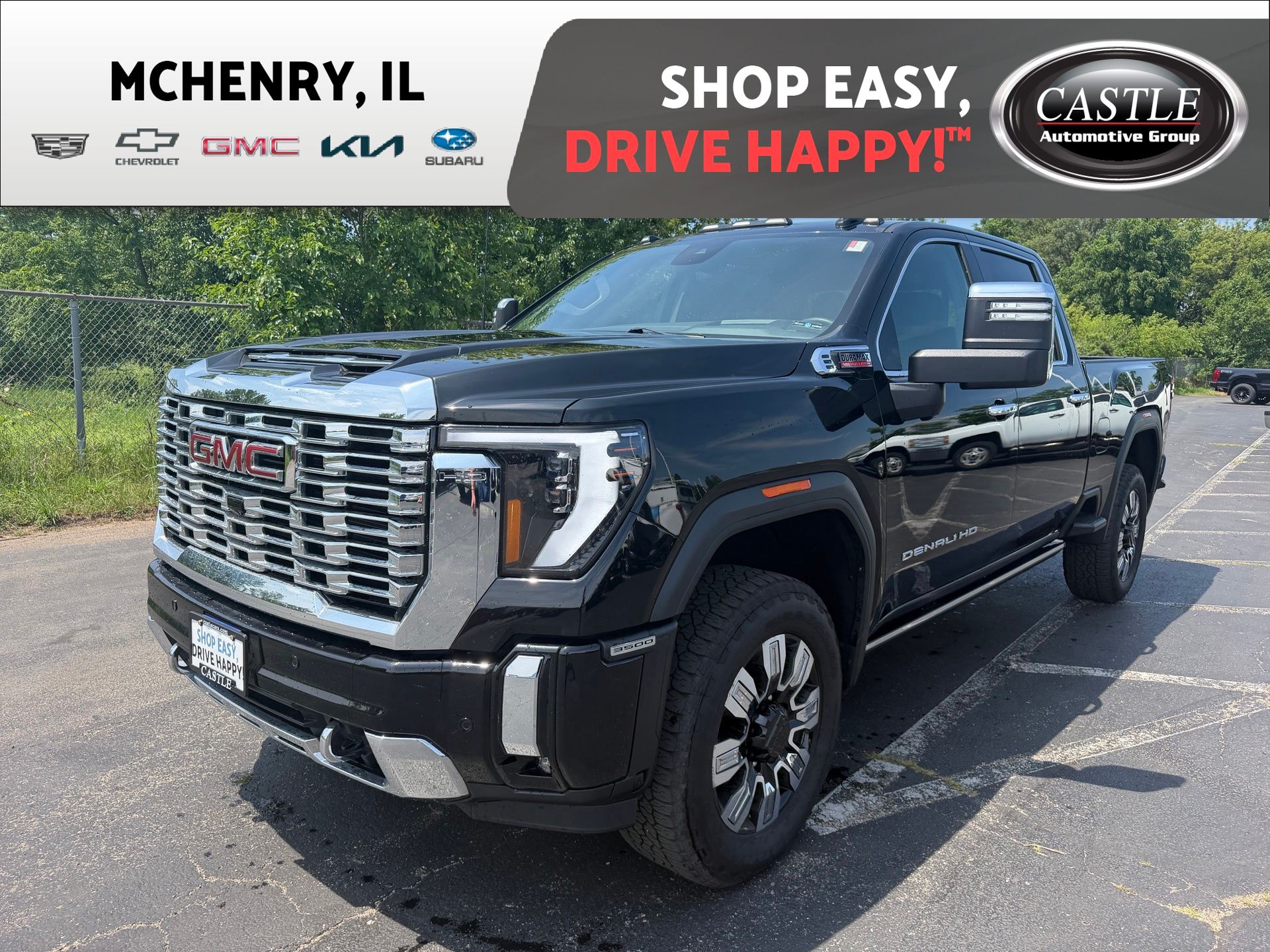 Onyx Black 2024 GMC Sierra 3500HD Pickup Truck Four-Wheel Drive Automatic