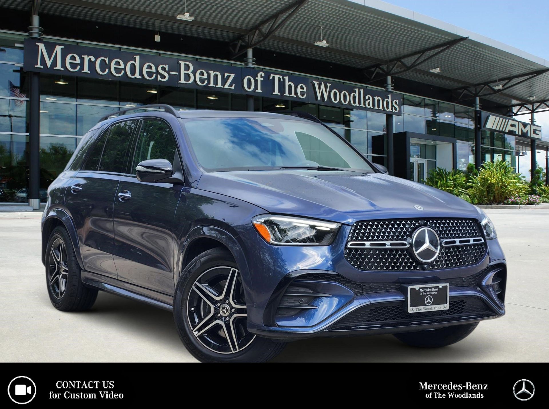 Twilight Blue Metallic 2026 Mercedes-Benz GLE 350 4MATIC SUV / Crossover All-Wheel Drive 9-Speed Automatic