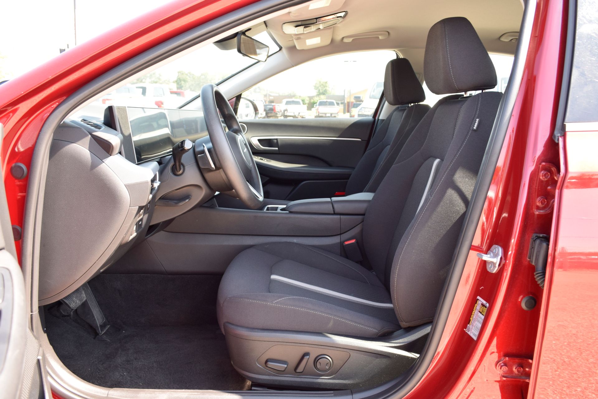 2025 Hyundai Sonata SEL Red at Classic Elite Chevrolet Sugar Land