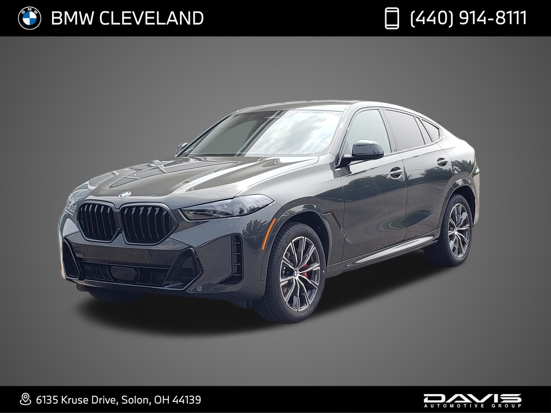 Gray (Dravit Grey Metallic) 2027 BMW X6 SUV / Crossover All-Wheel Drive 8-Speed Automatic