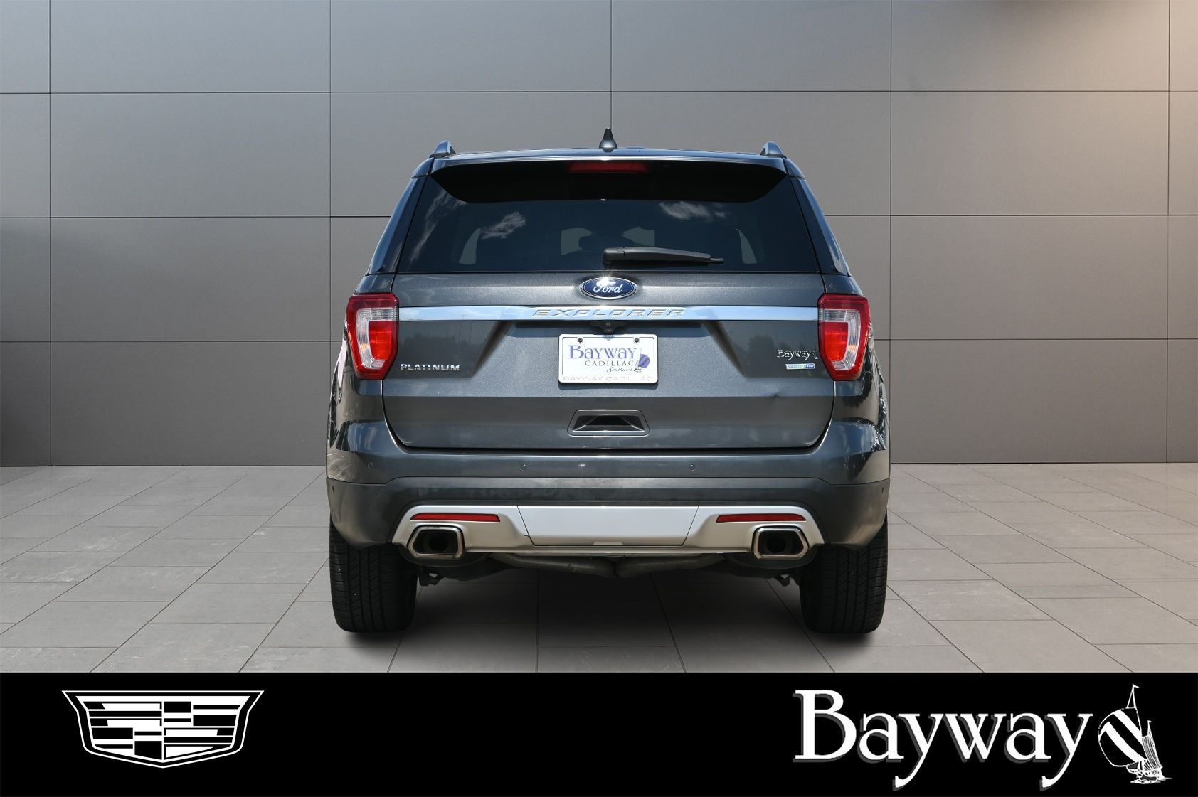 2017 Ford Explorer Platinum Gray at Legacy Ford