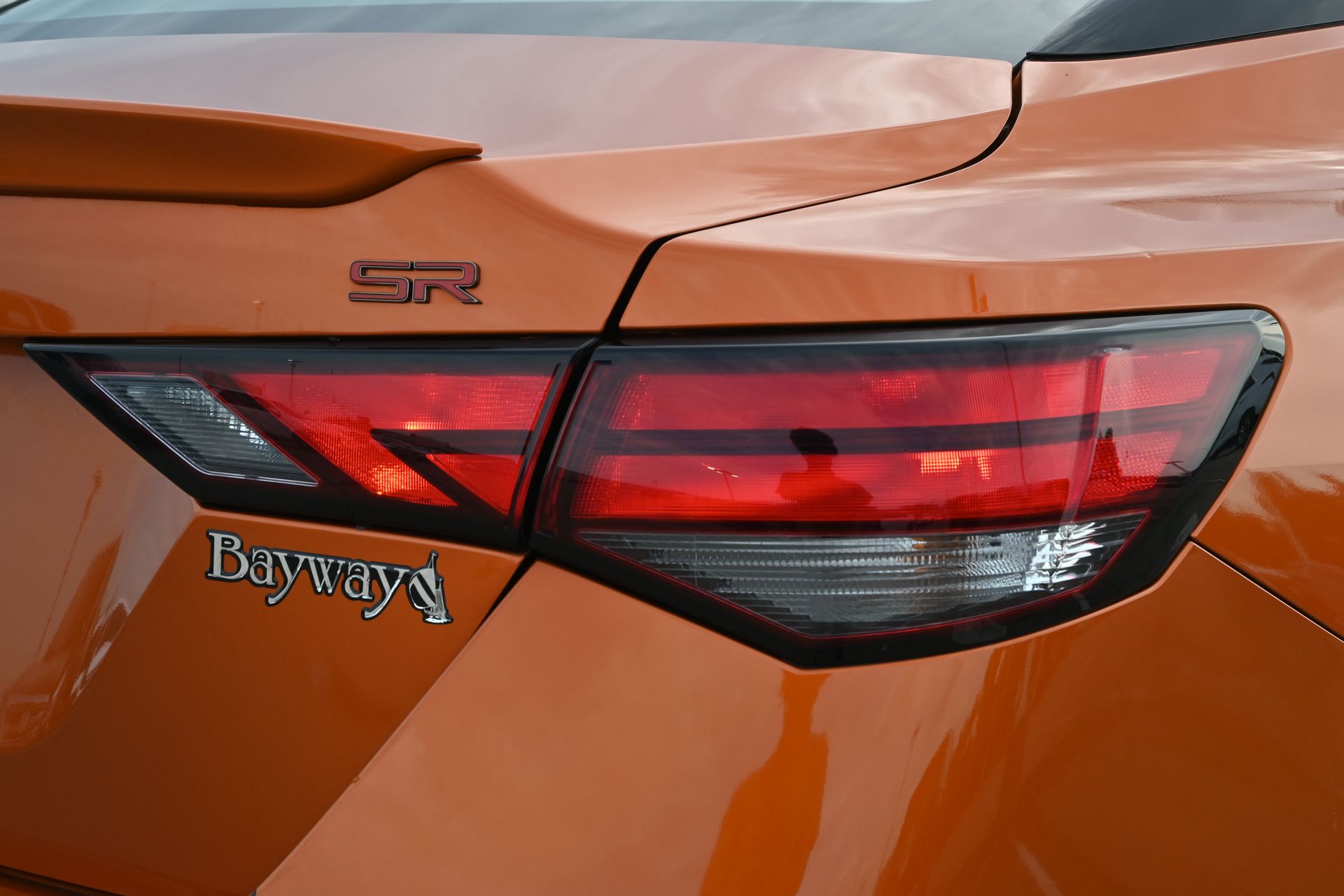 2025 Nissan Sentra SR Orange at South Houston Nissan