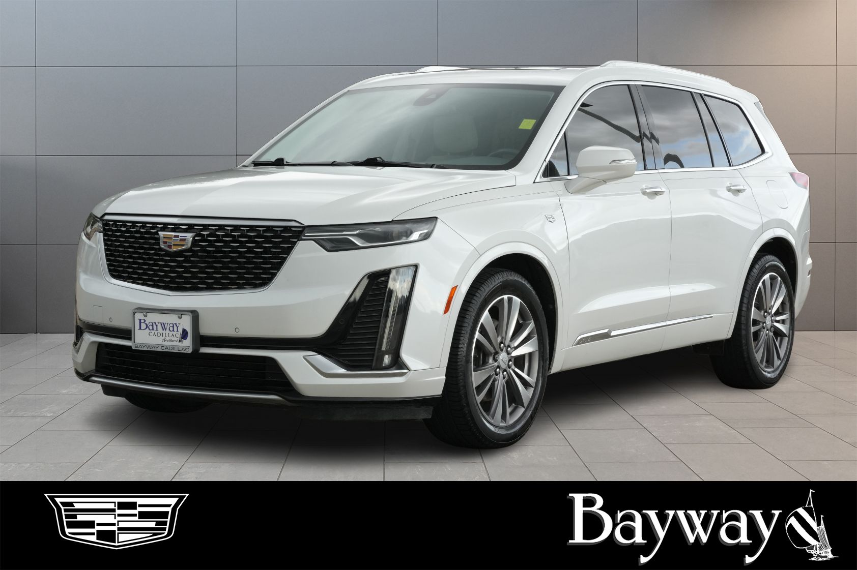 2021 Cadillac XT6 Premium Luxury White at Bayway Cadillac Southwest