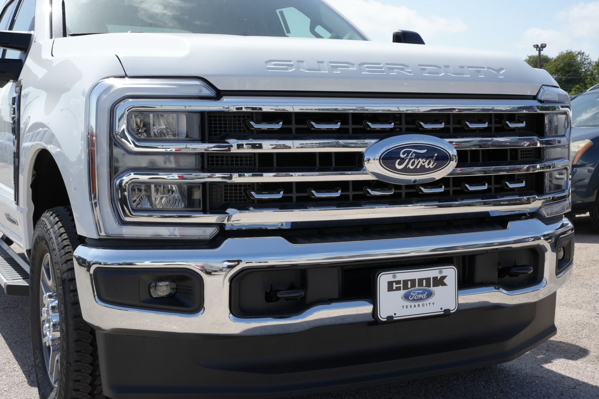 2026 Ford F-350SD Lariat White at Cook Ford