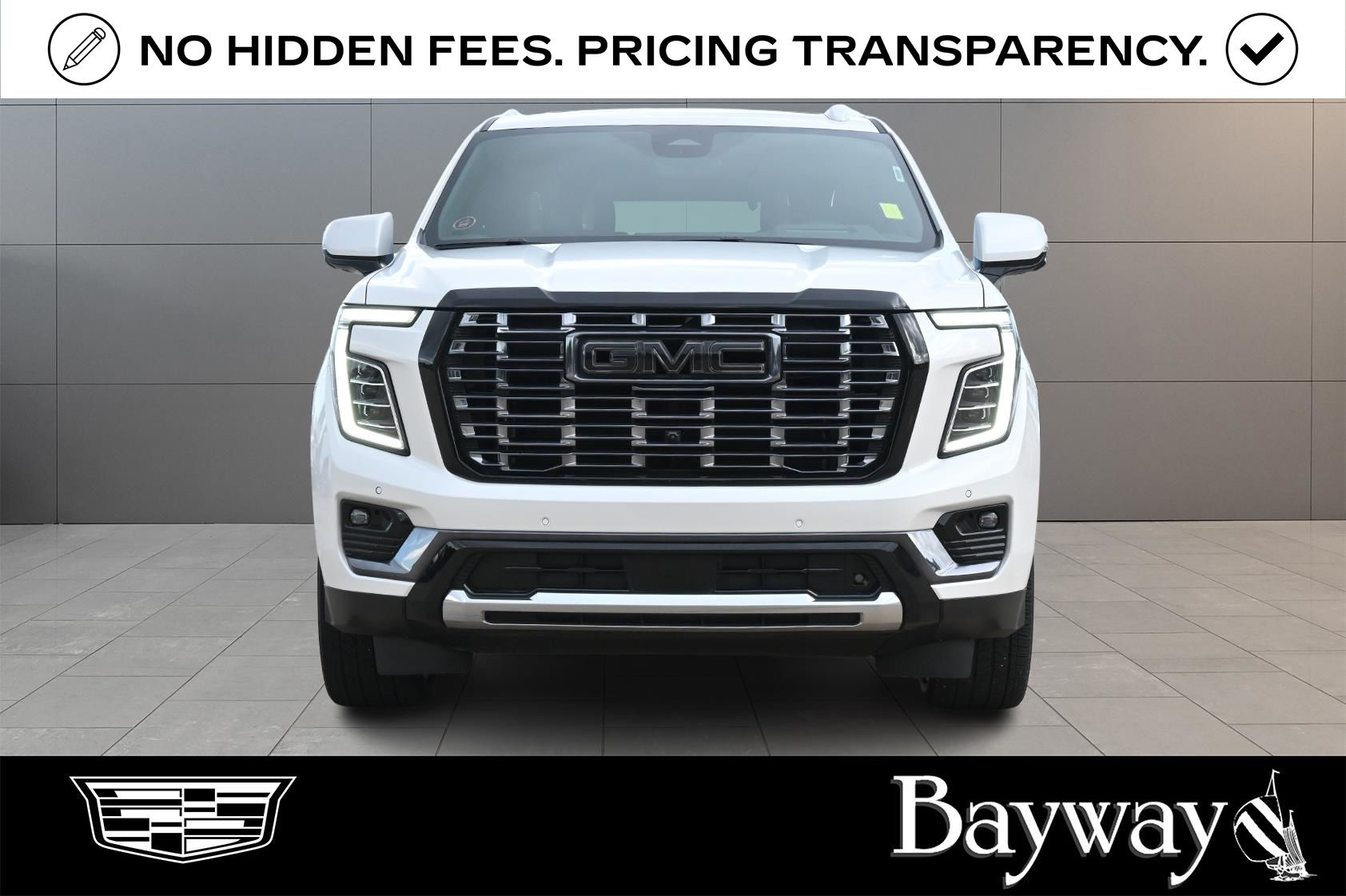 2025 GMC Yukon Denali Ultimate White at Community Honda