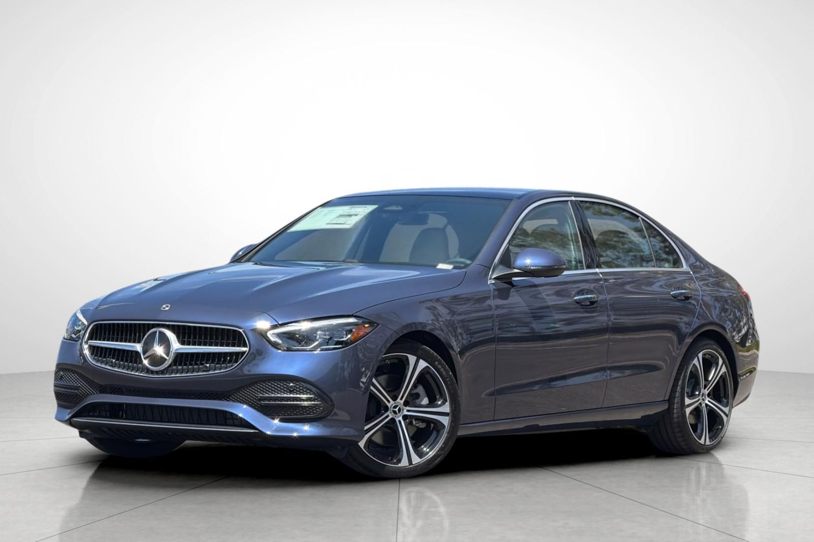 Twilight Blue Metallic 2026 Mercedes-Benz C-Class Sedan Rear-Wheel Drive 9-Speed Automatic