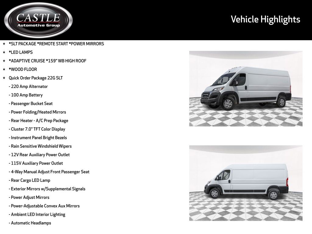 2025 RAM PROMASTER 2500 - Image 3