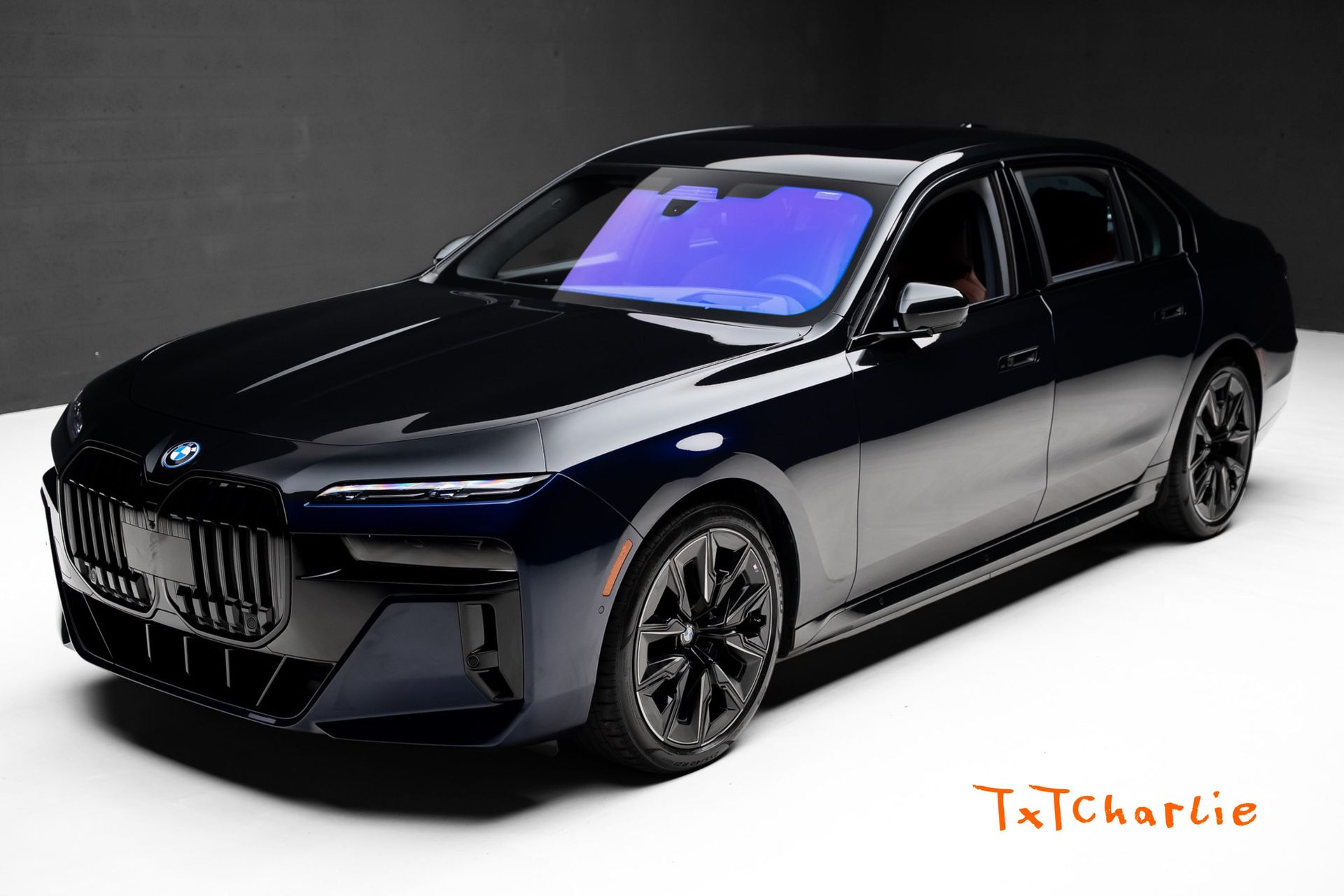 Tanzanite Blue II Metallic 2023 BMW i7 Sedan All-Wheel Drive Automatic