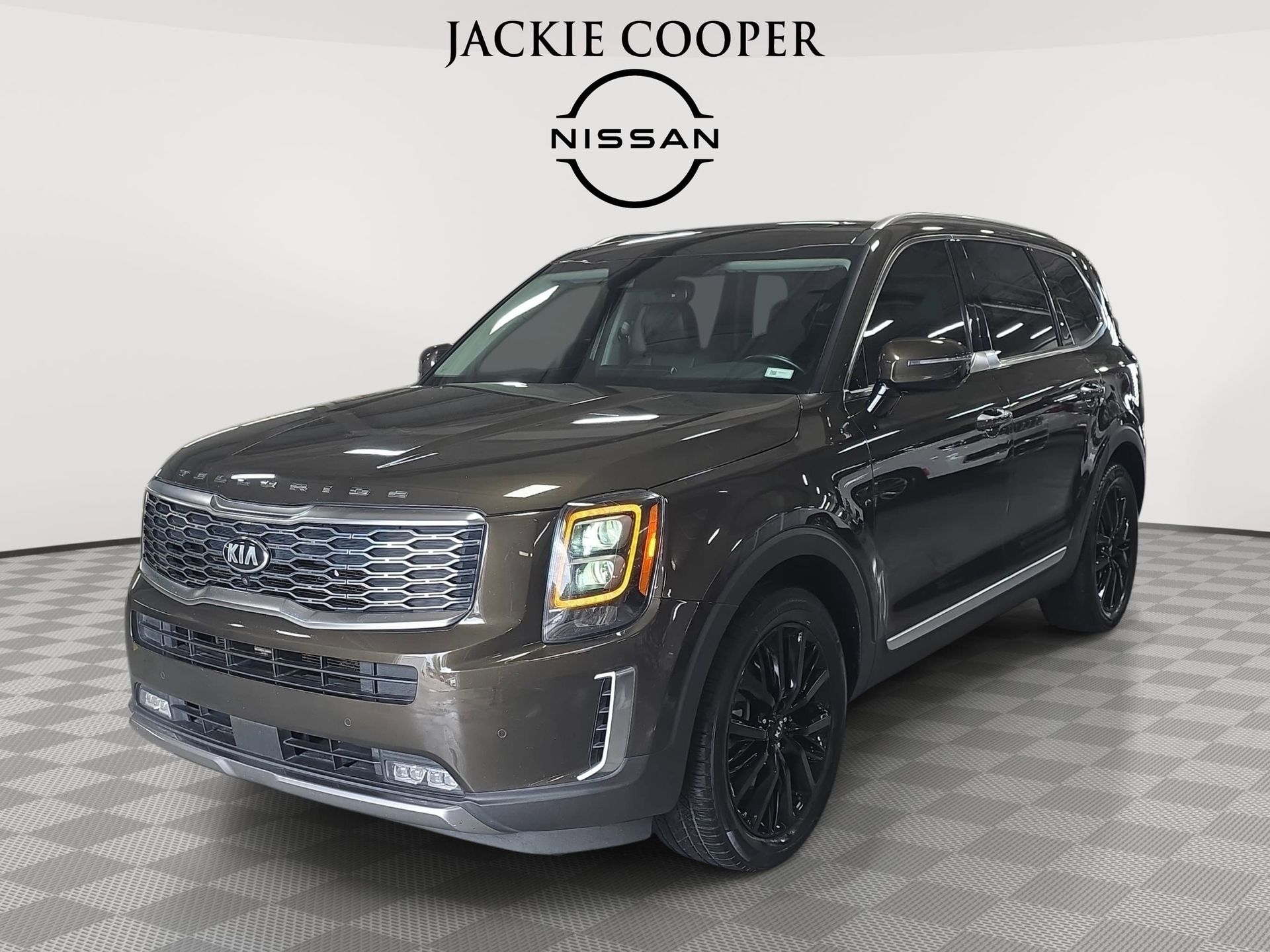 Dark Green 2020 Kia Telluride SX FWD SUV / Crossover Front-Wheel Drive 8-Speed Automatic