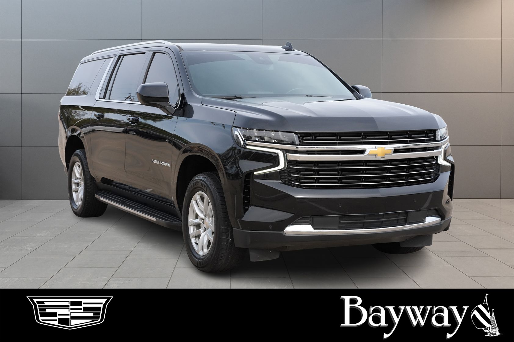 2023 Chevrolet Suburban LT Black at Bayway Cadillac of The Woodlands