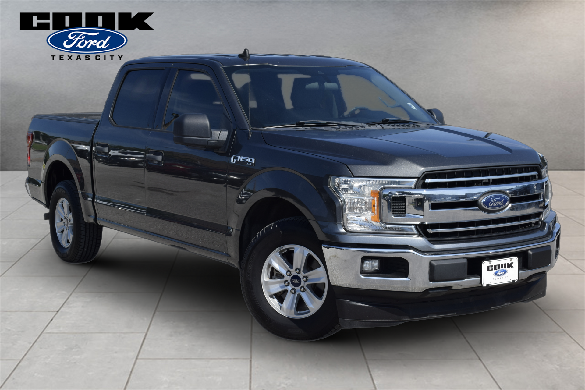 2019 Ford F-150 XLT Gray at DeMontrond Automotive Group