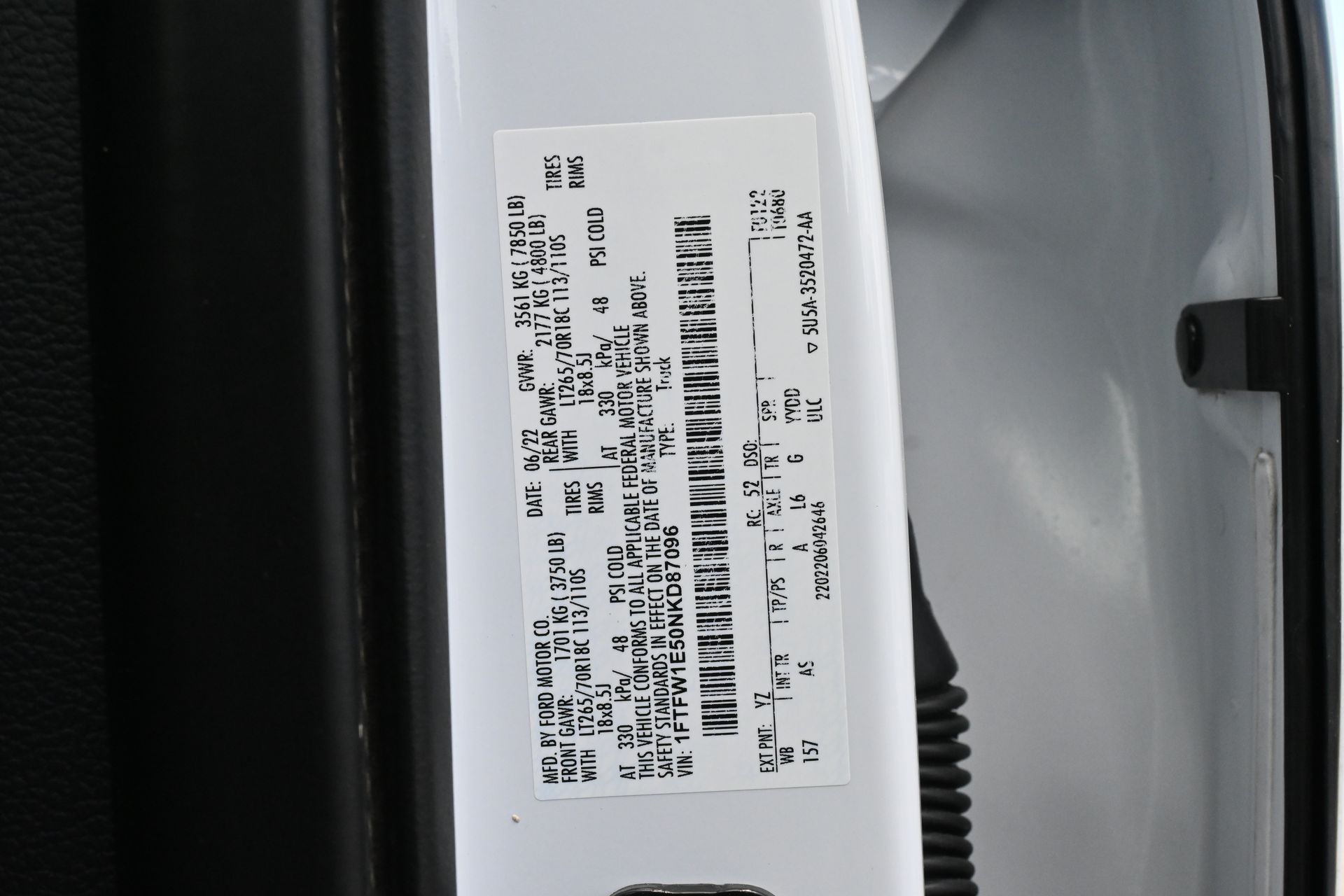2022 Ford F-150 XL White at Cook Ford