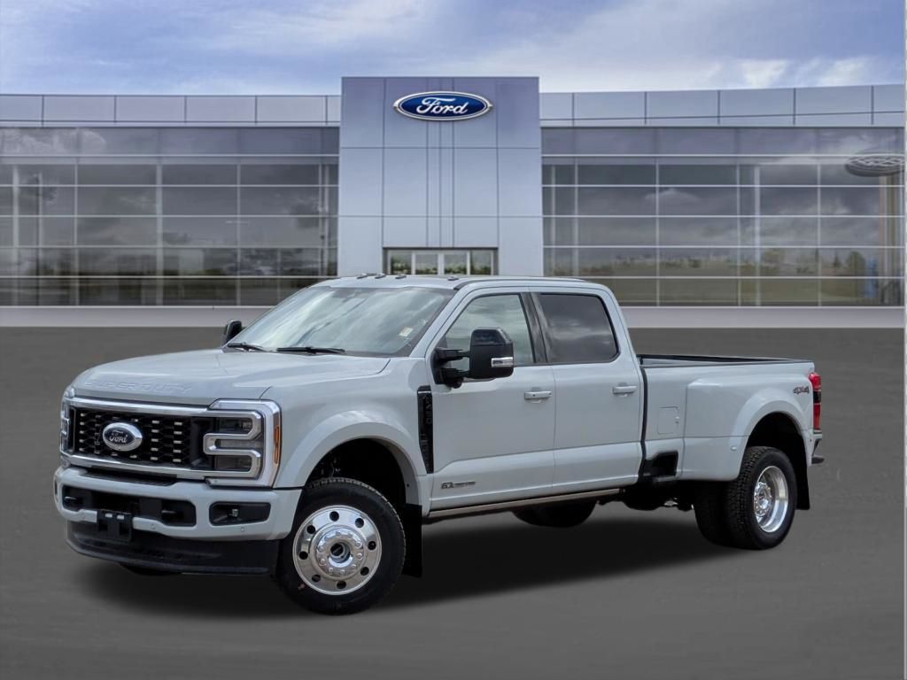 2026 Ford F-450SD Platinum White at Wharton Ford