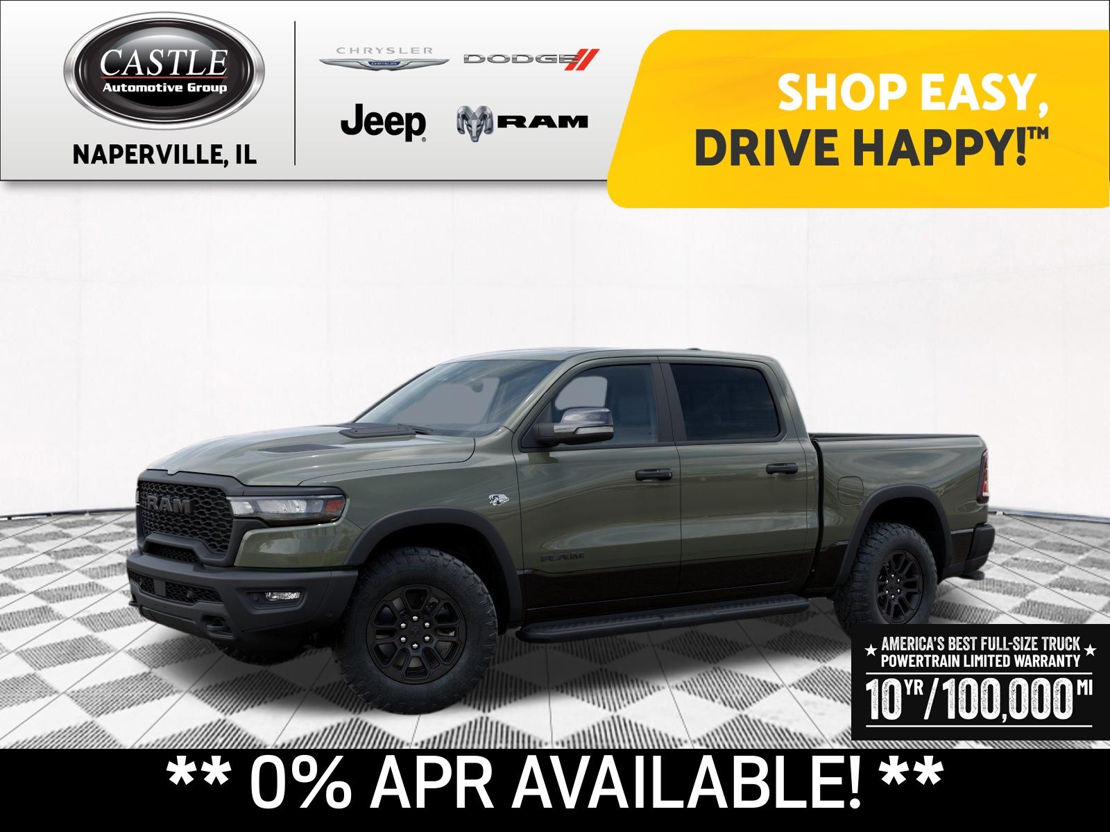 Canyon Lake 2026 RAM 1500 Rebel Crew Cab 4WD Pickup Truck Four-Wheel Drive 8-Speed Automatic