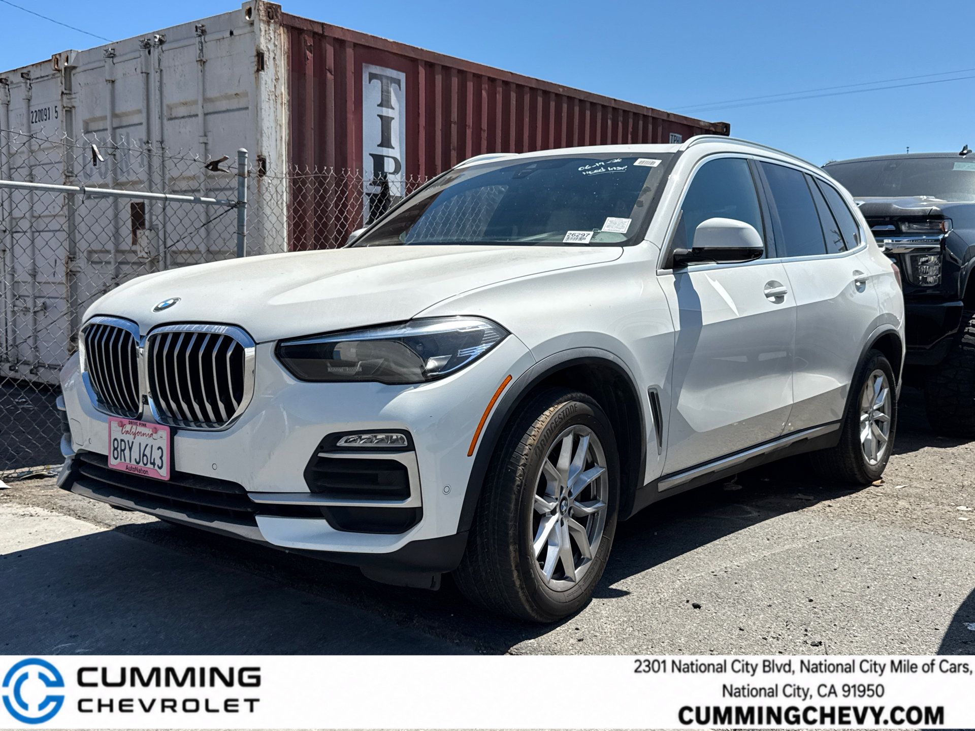 Alpine White 2020 BMW X5 SUV / Crossover Rear-Wheel Drive 8-Speed Automatic