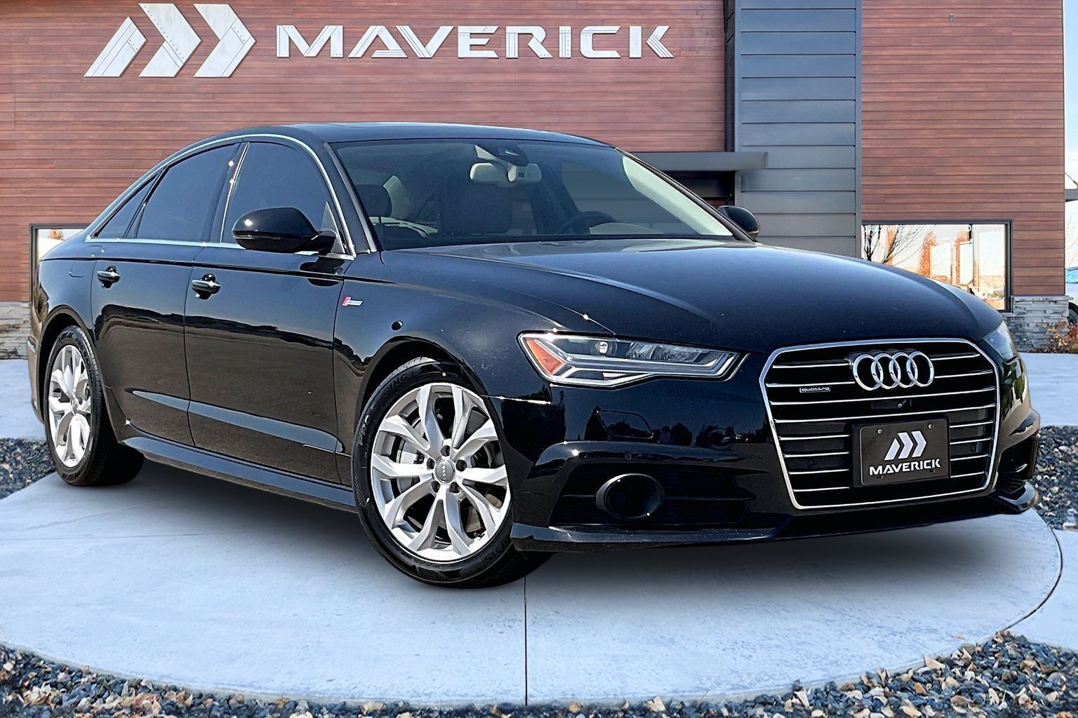 Brilliant Black 2017 Audi A6 3.0T quattro Premium Plus Sedan AWD Sedan All-Wheel Drive Automatic