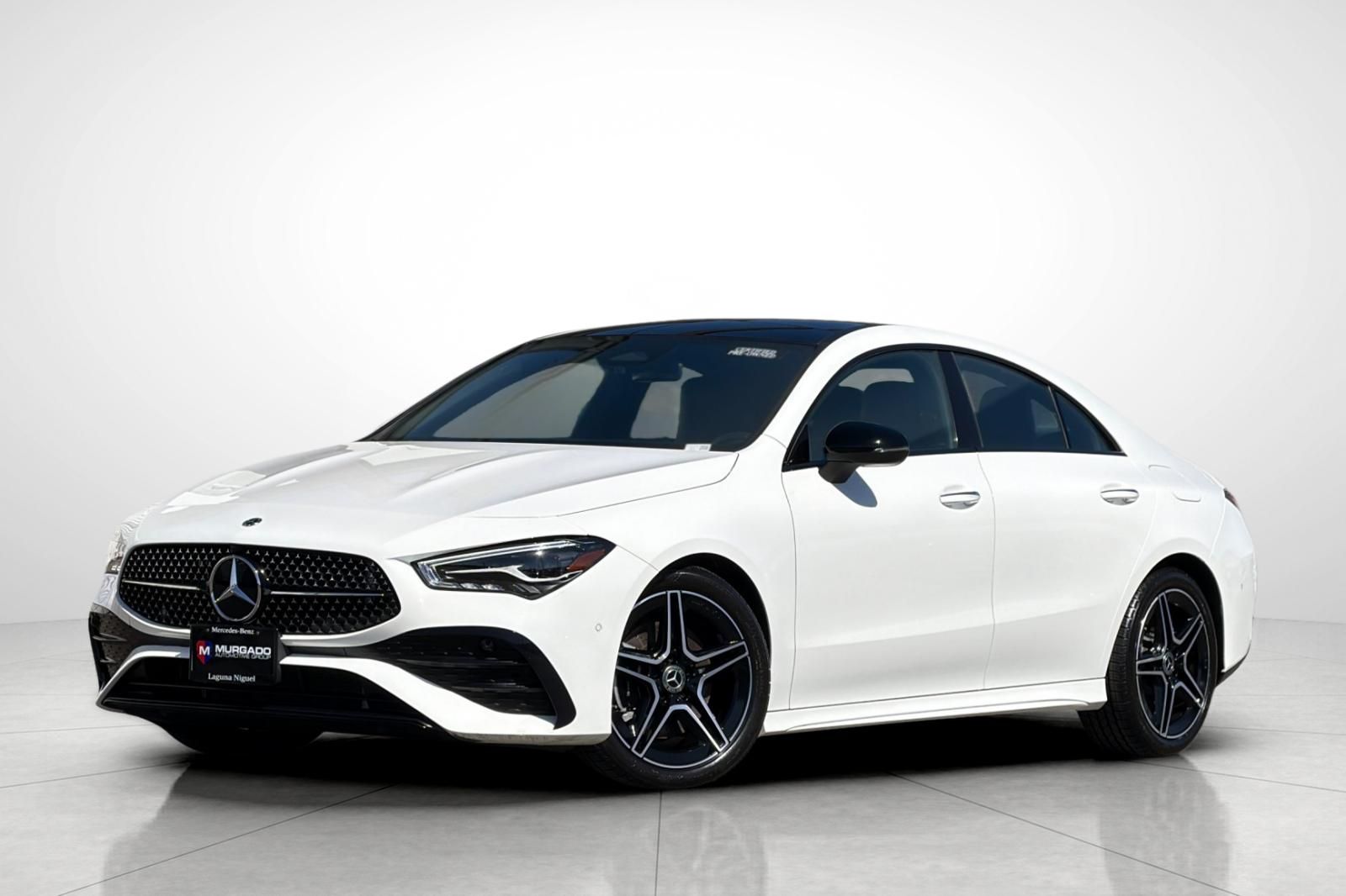 Polar White 2024 Mercedes-Benz CLA Coupe Front-Wheel Drive 8-Speed Dual Clutch