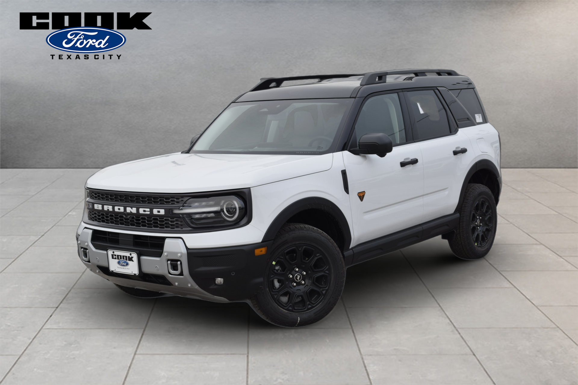 2026 Ford Bronco Sport Badlands White at DeMontrond Ford