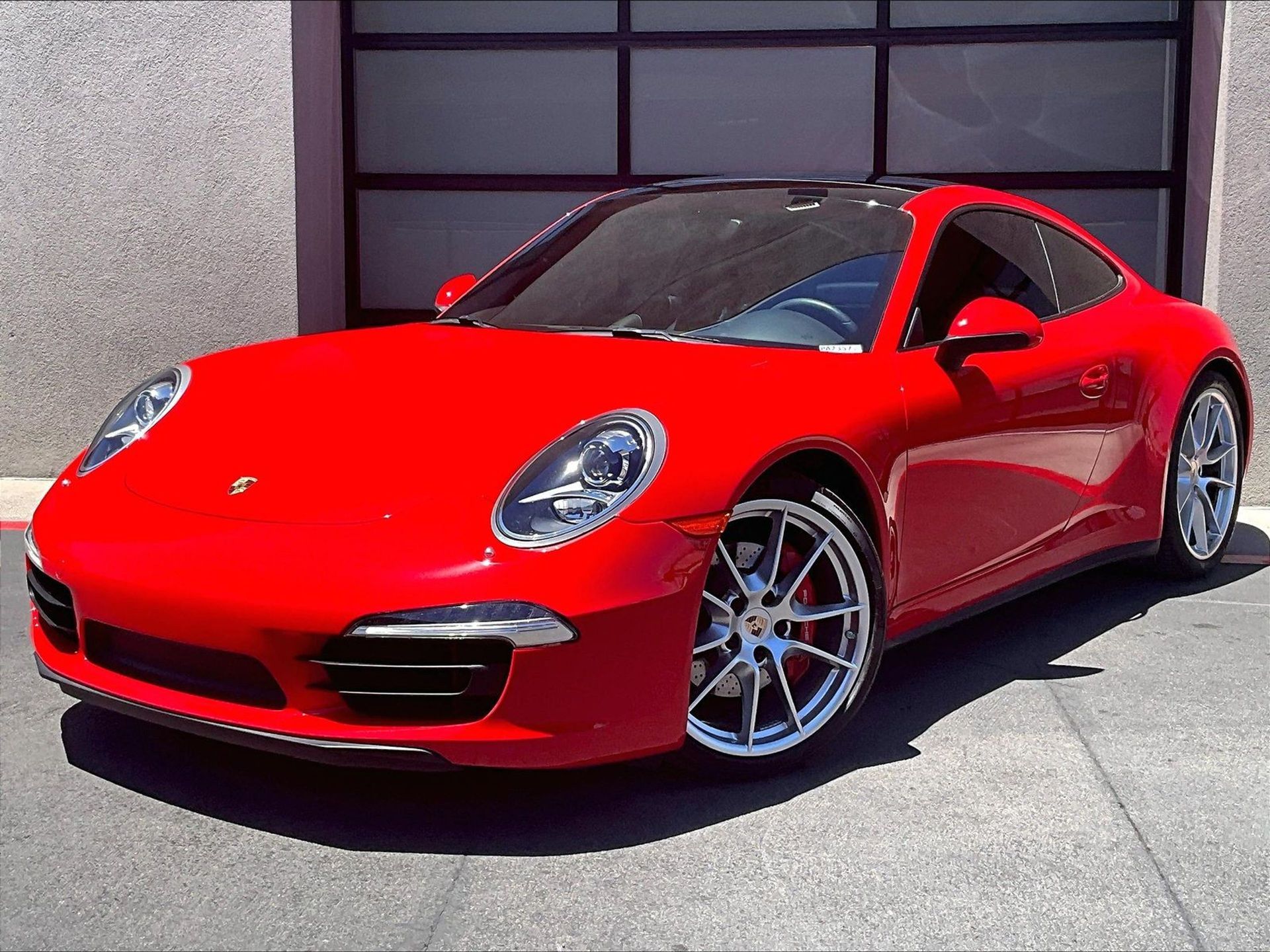 Guards Red 2014 Porsche 911 Coupe All-Wheel Drive 7-Speed Automatic