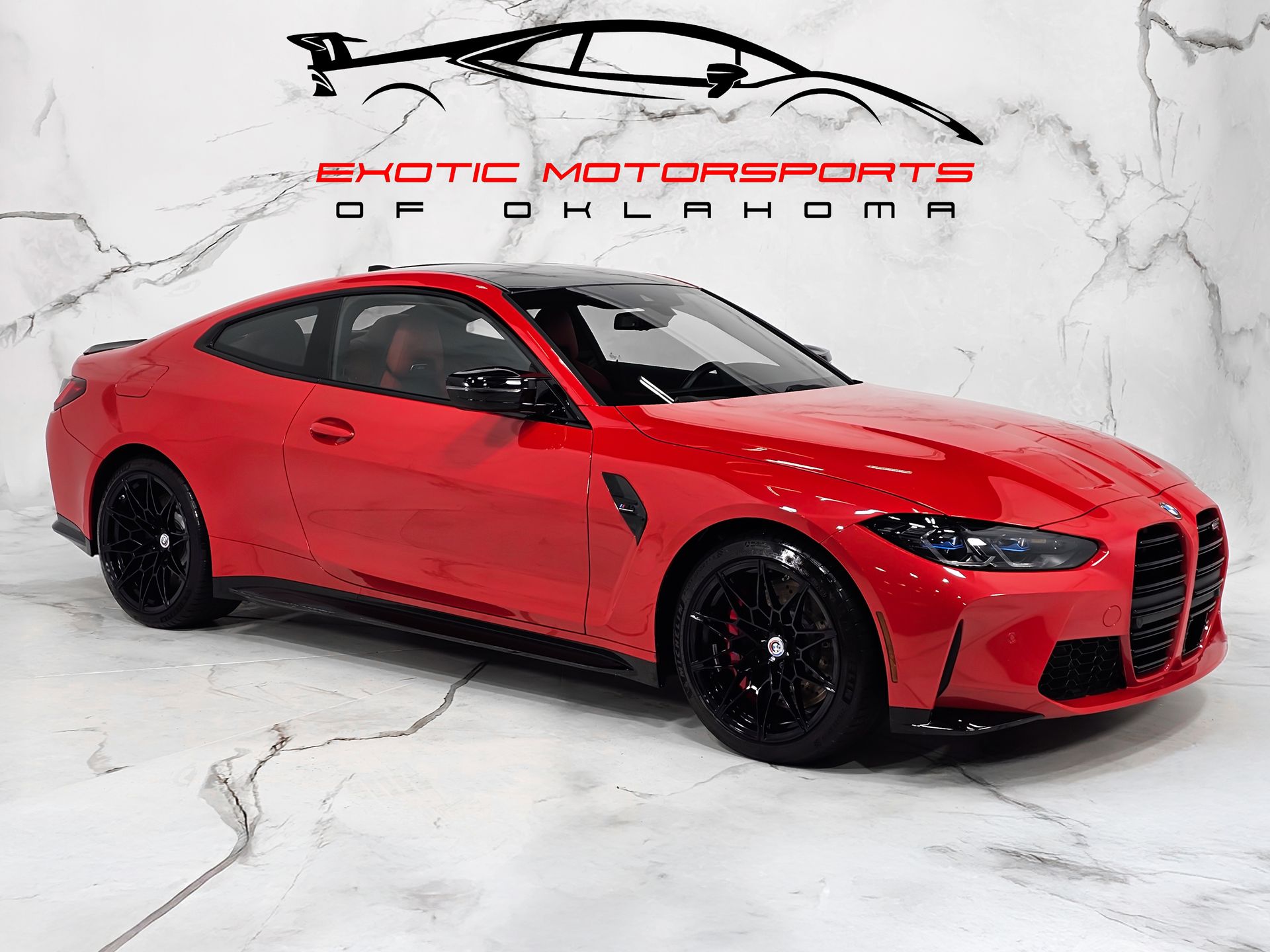 Toronto Red Metallic 2022 BMW M4 Coupe All-Wheel Drive 8-Speed Automatic