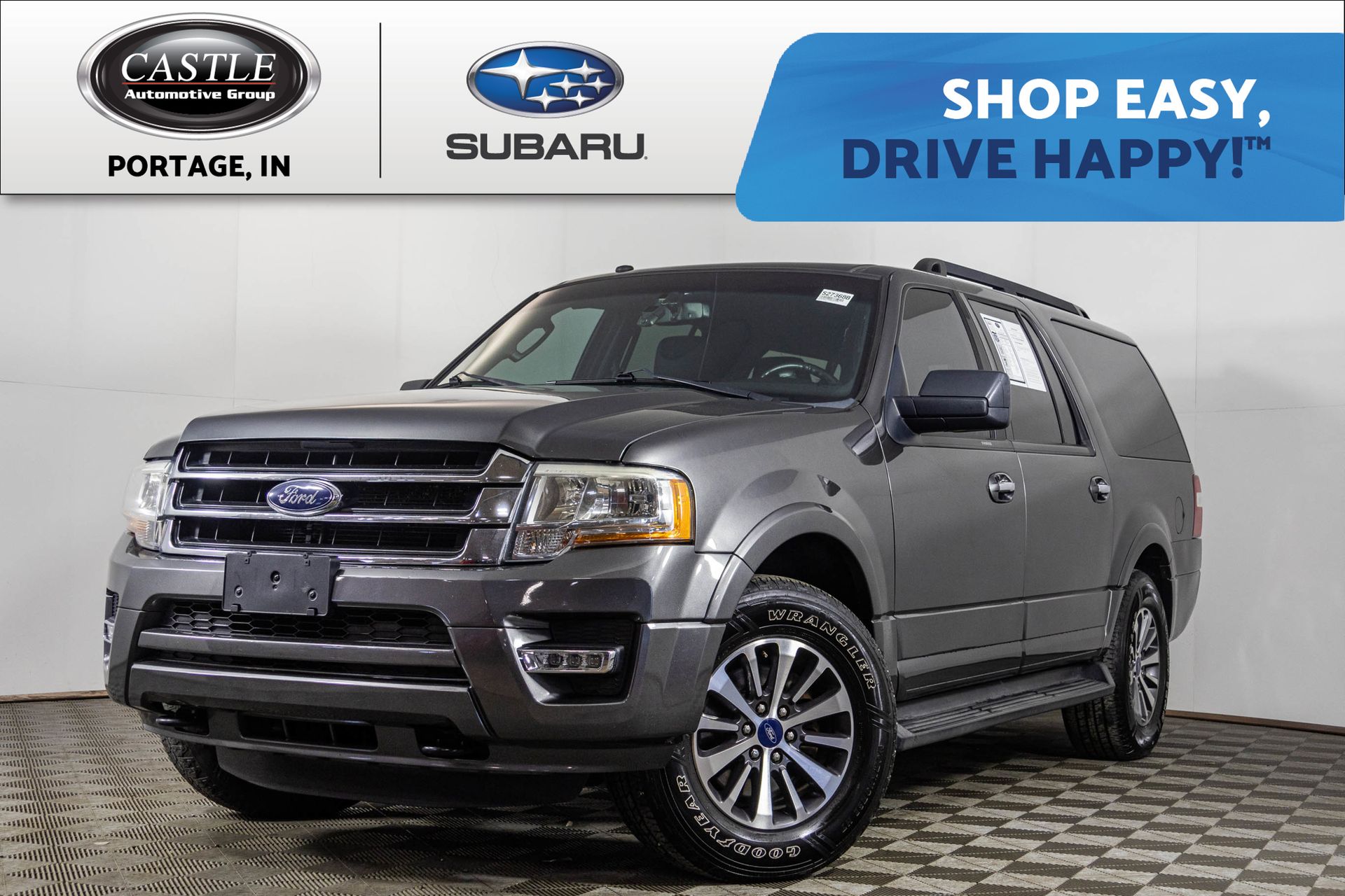Gray (Magnetic) 2017 Ford Expedition EL XLT 4WD SUV / Crossover Four-Wheel Drive 6-Speed Automatic