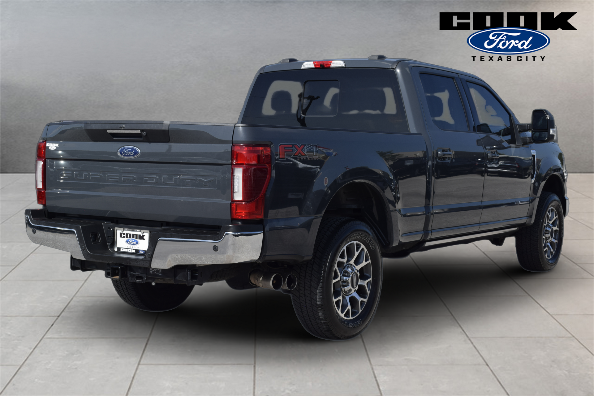 2021 Ford F-250SD Lariat Gray at Wharton Ford