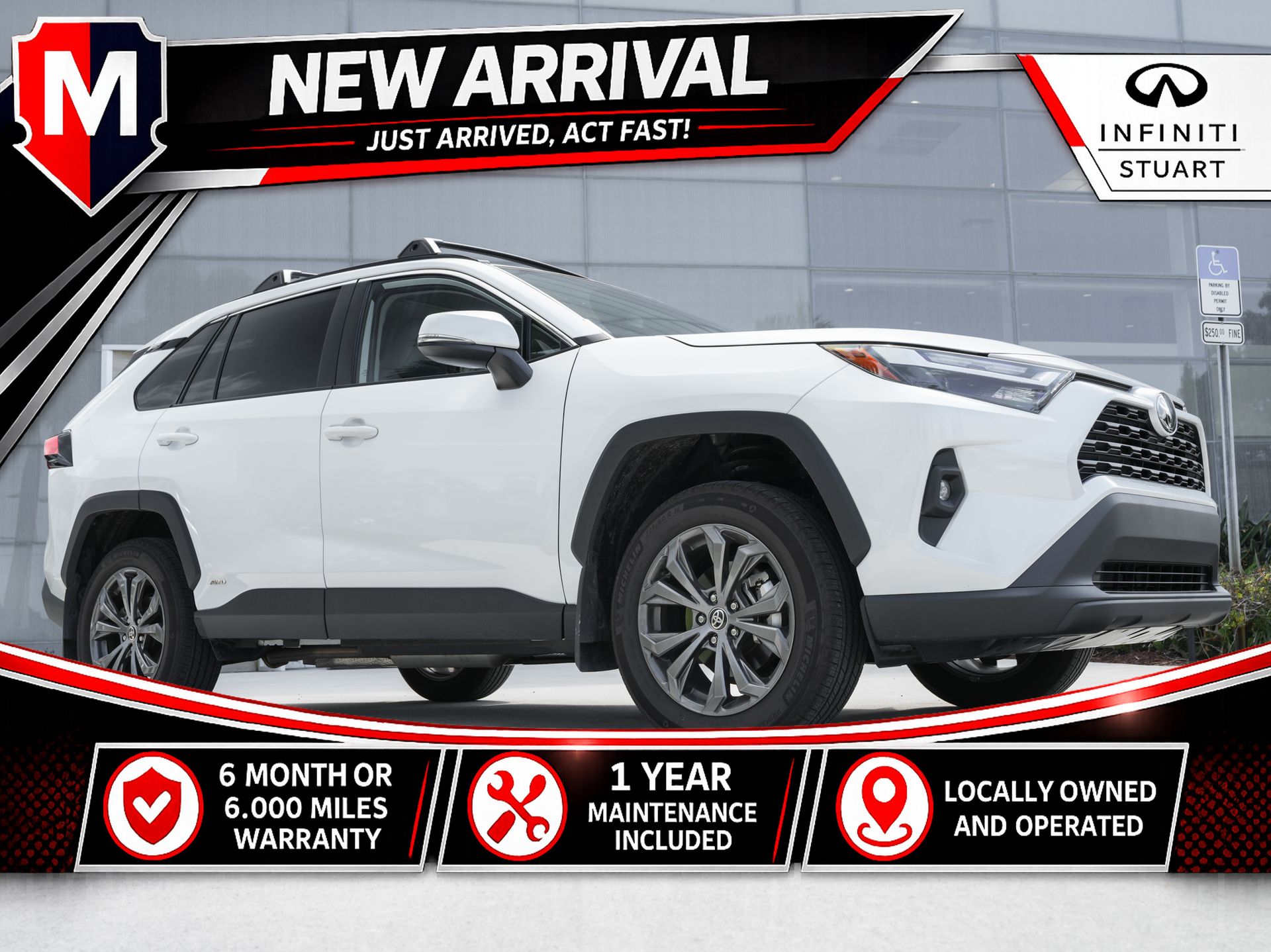 used 2025 Toyota RAV4 Hybrid car, priced at $39,750