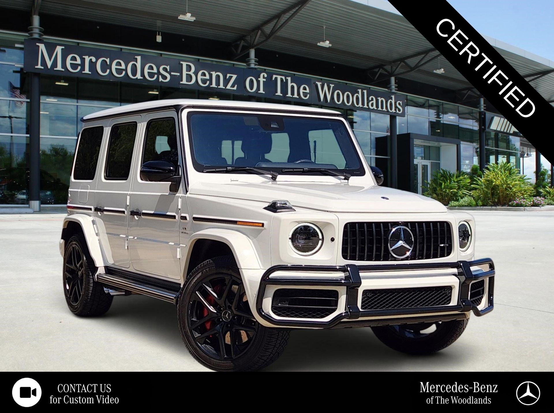 Polar White 2024 Mercedes-Benz G-Class AMG G 63 4MATIC SUV / Crossover All-Wheel Drive 9-Speed Automatic