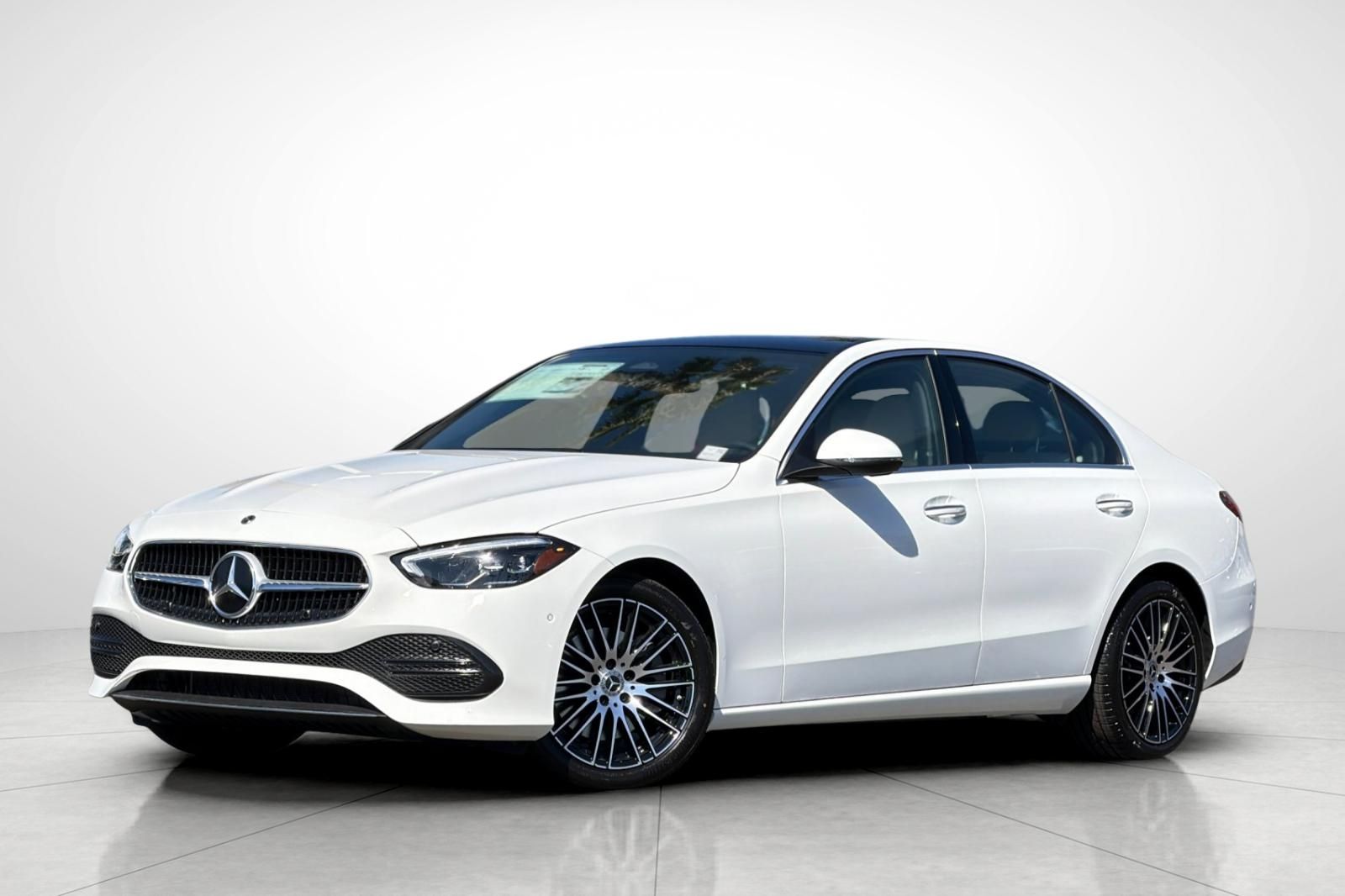 Polar White 2026 Mercedes-Benz C-Class Sedan Rear-Wheel Drive 9-Speed Automatic