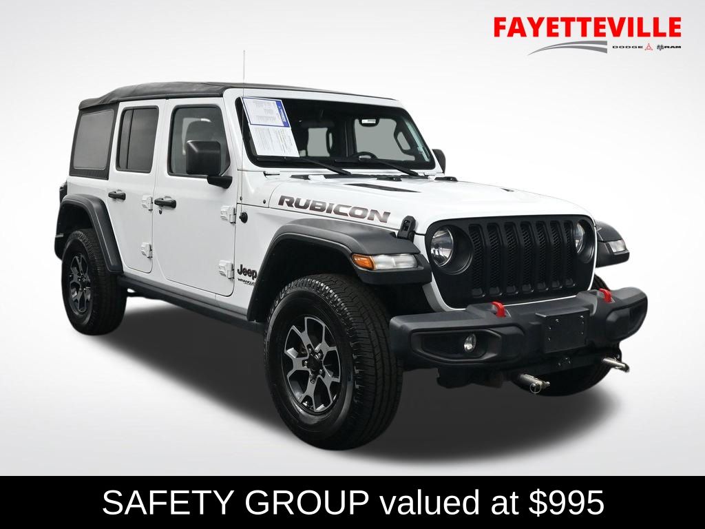 Bright White Clearcoat 2021 Jeep Wrangler SUV / Crossover Four-Wheel Drive 6-Speed Manual