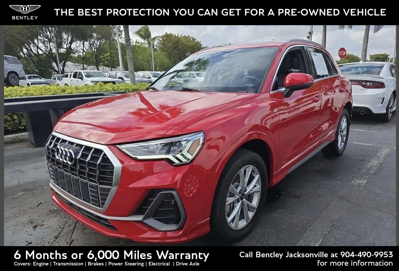 Progressive Red Metallic 2024 Audi Q3 quattro Premium S Line 45 TFSI SUV / Crossover All-Wheel Drive 8-Speed Automatic