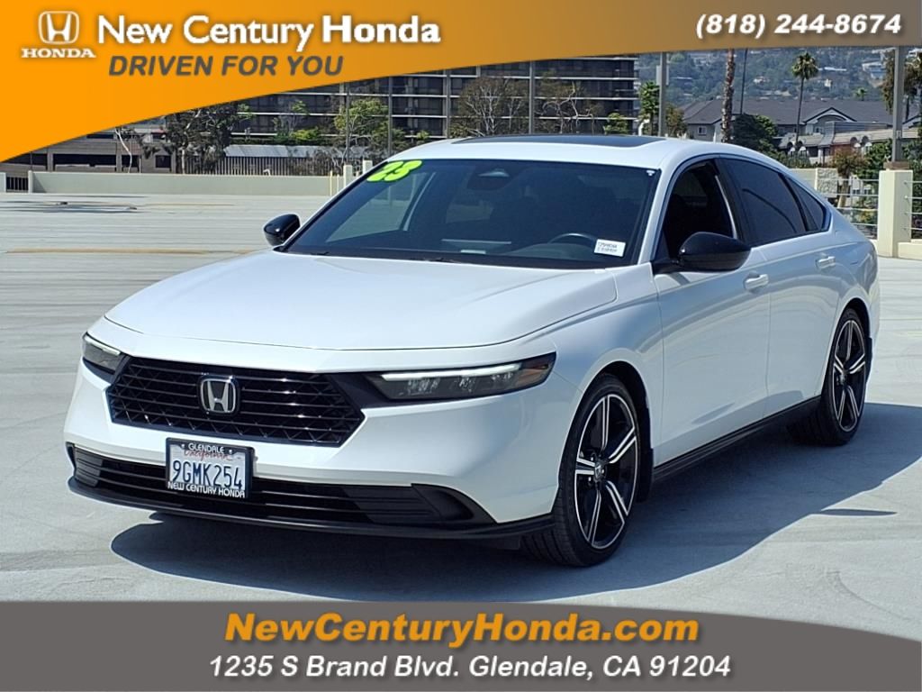 used 2023 Honda Accord Hybrid car, priced at $25,935