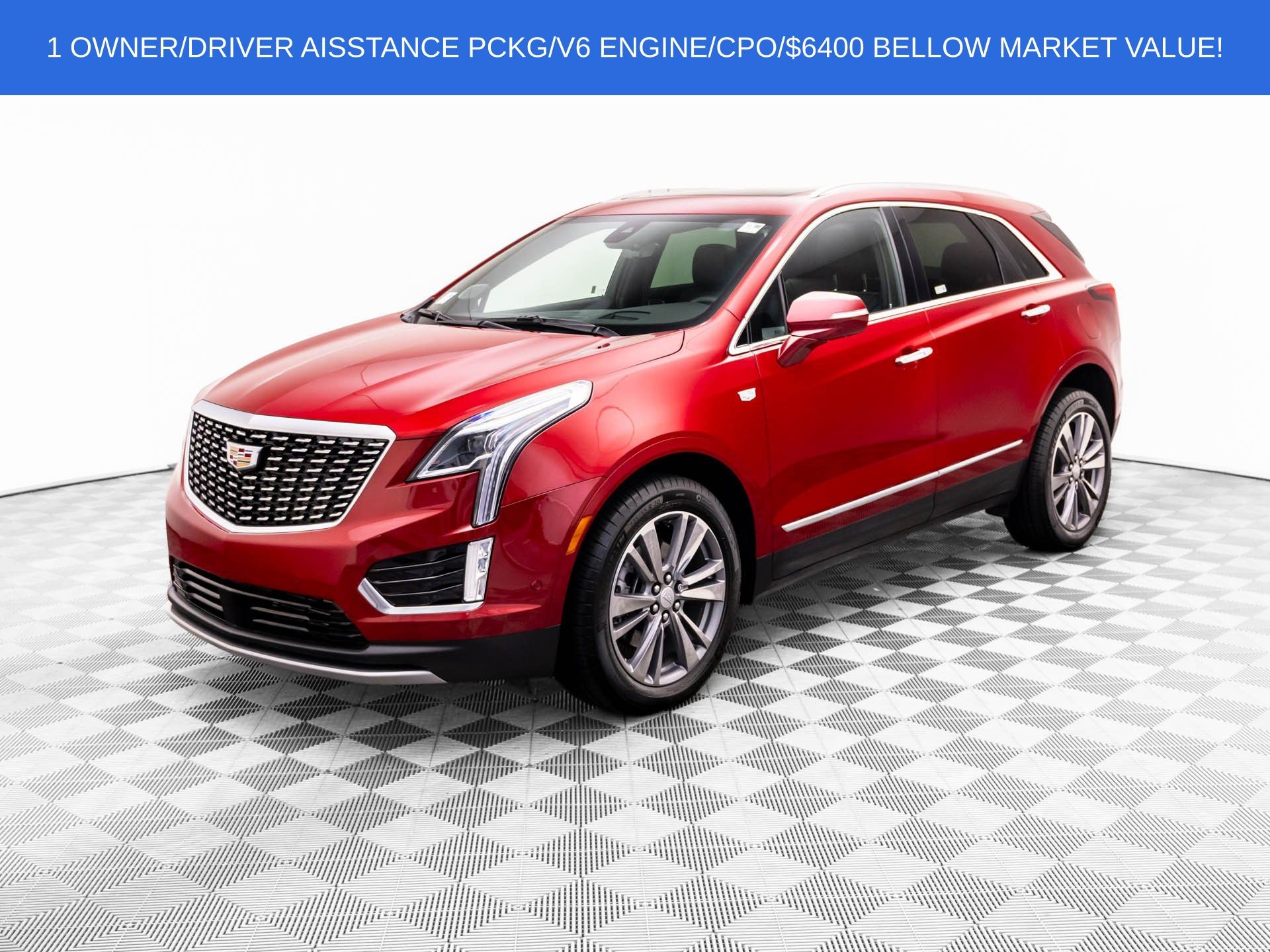 Radiant Red Tintcoat 2026 Cadillac XT5 SUV / Crossover Four-Wheel Drive 9-Speed Automatic