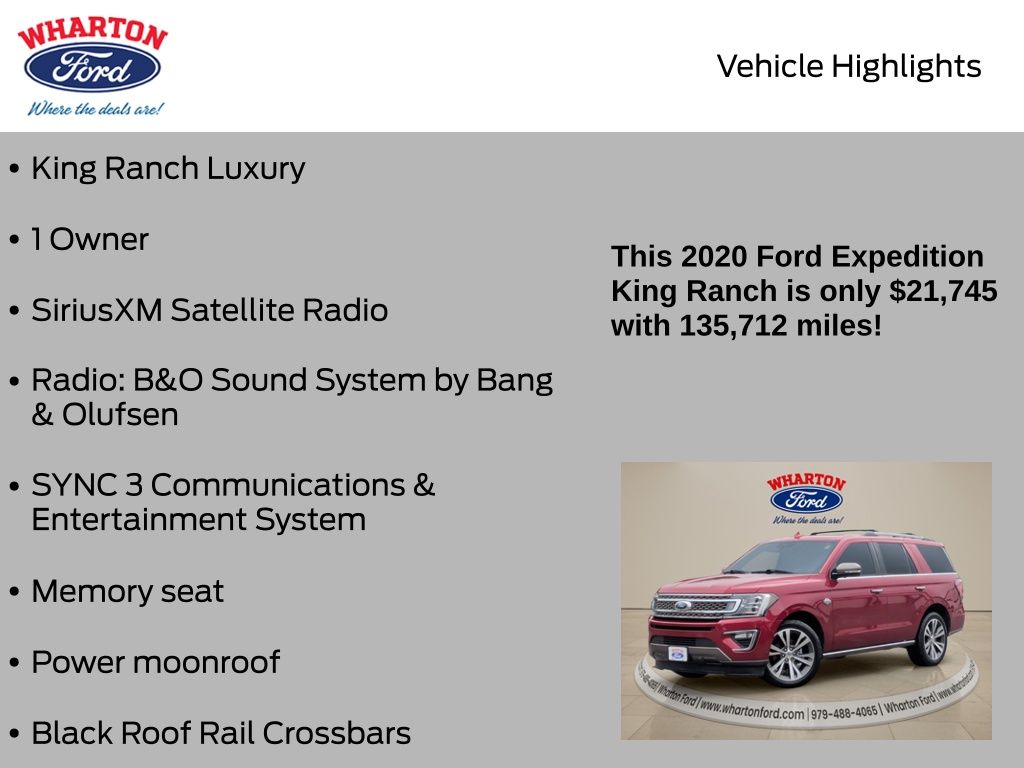 2020 Ford Expedition King Ranch - 5