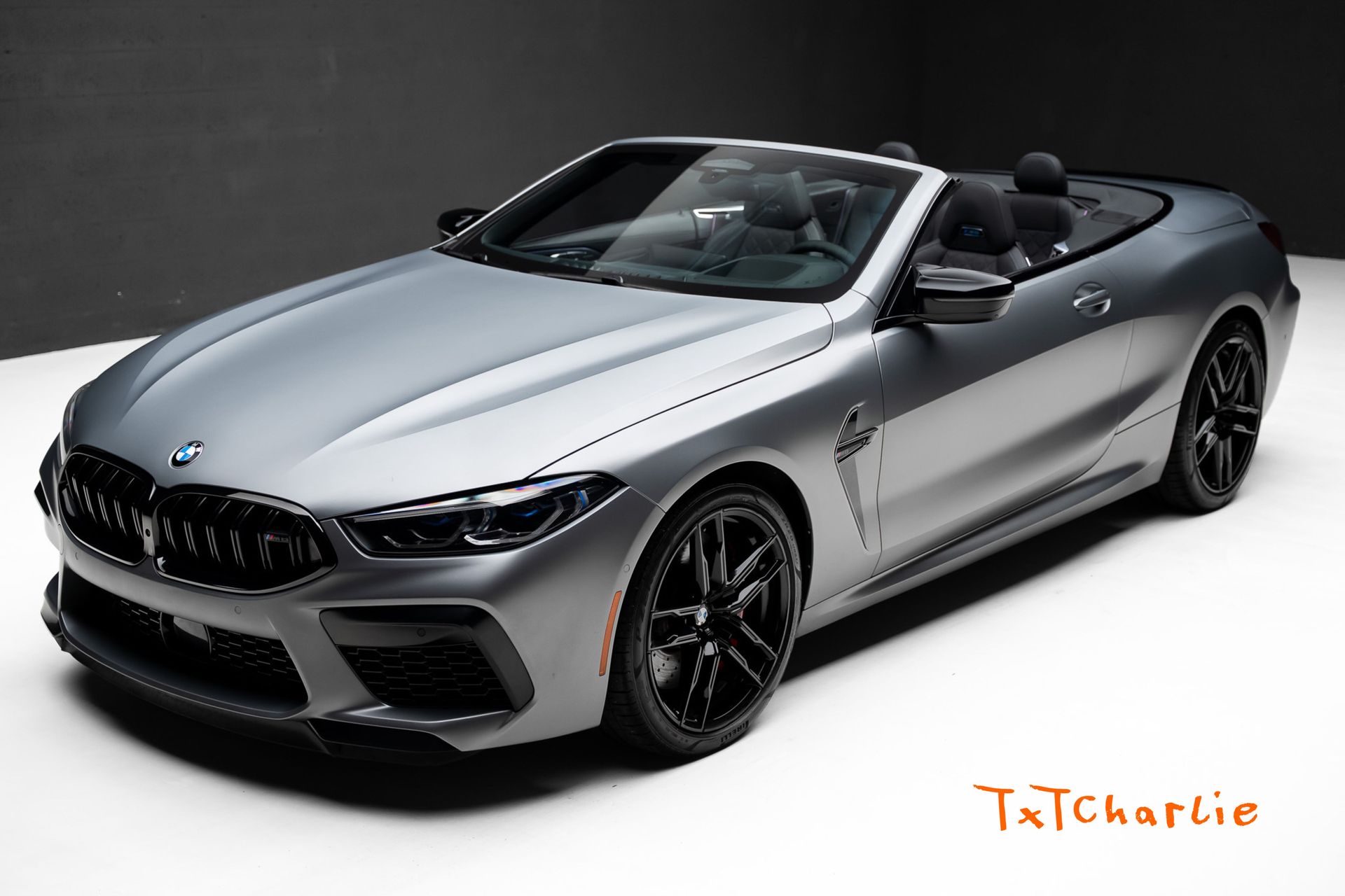Frozen Pure Gray Metallic 2024 BMW M8 Convertible All-Wheel Drive 8-Speed Automatic