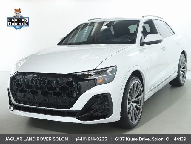 Glacier White Metallic 2026 Audi Q8 SUV / Crossover All-Wheel Drive 8-Speed Automatic