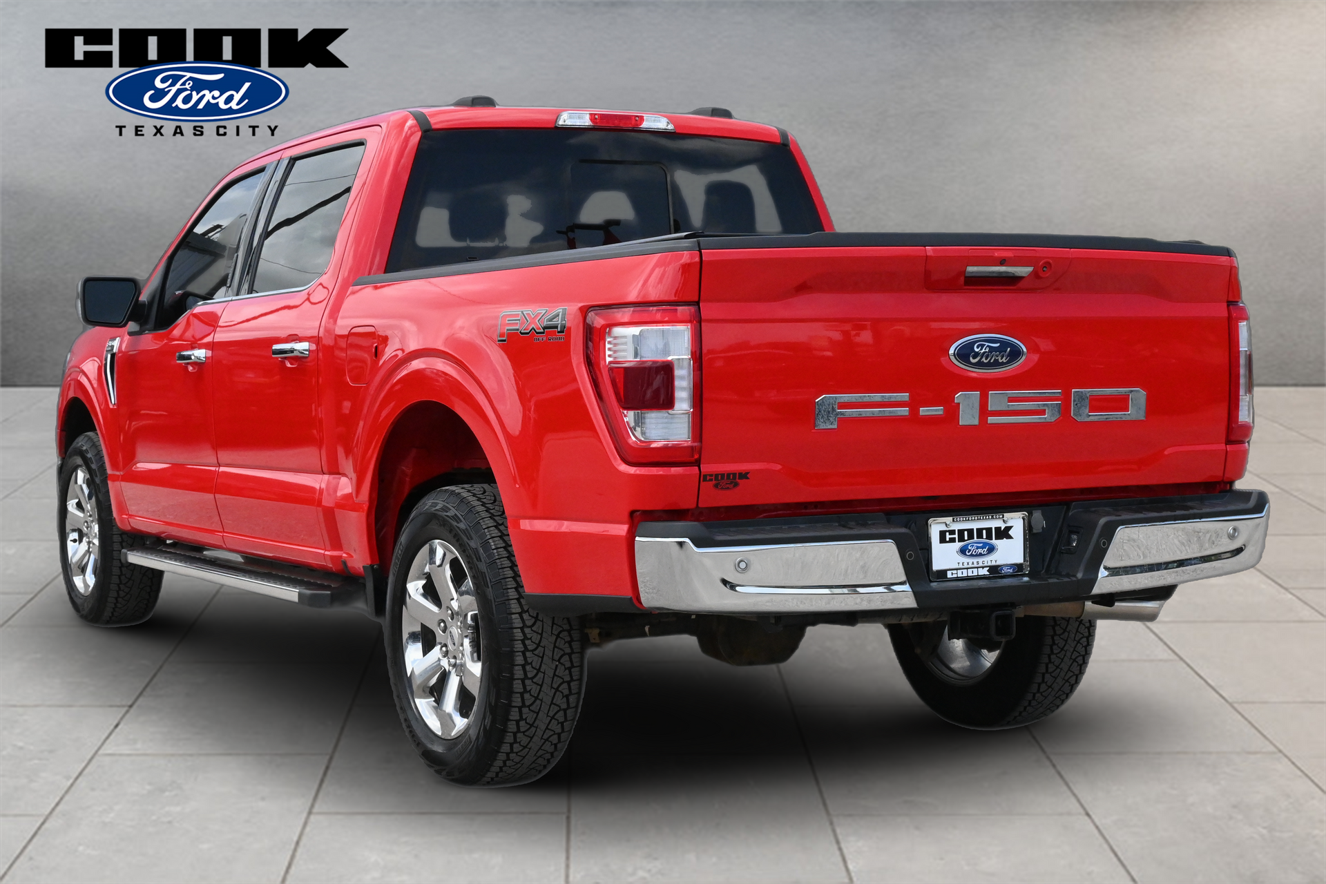 2023 Ford F-150 Lariat Red at EAG Ford Navasota
