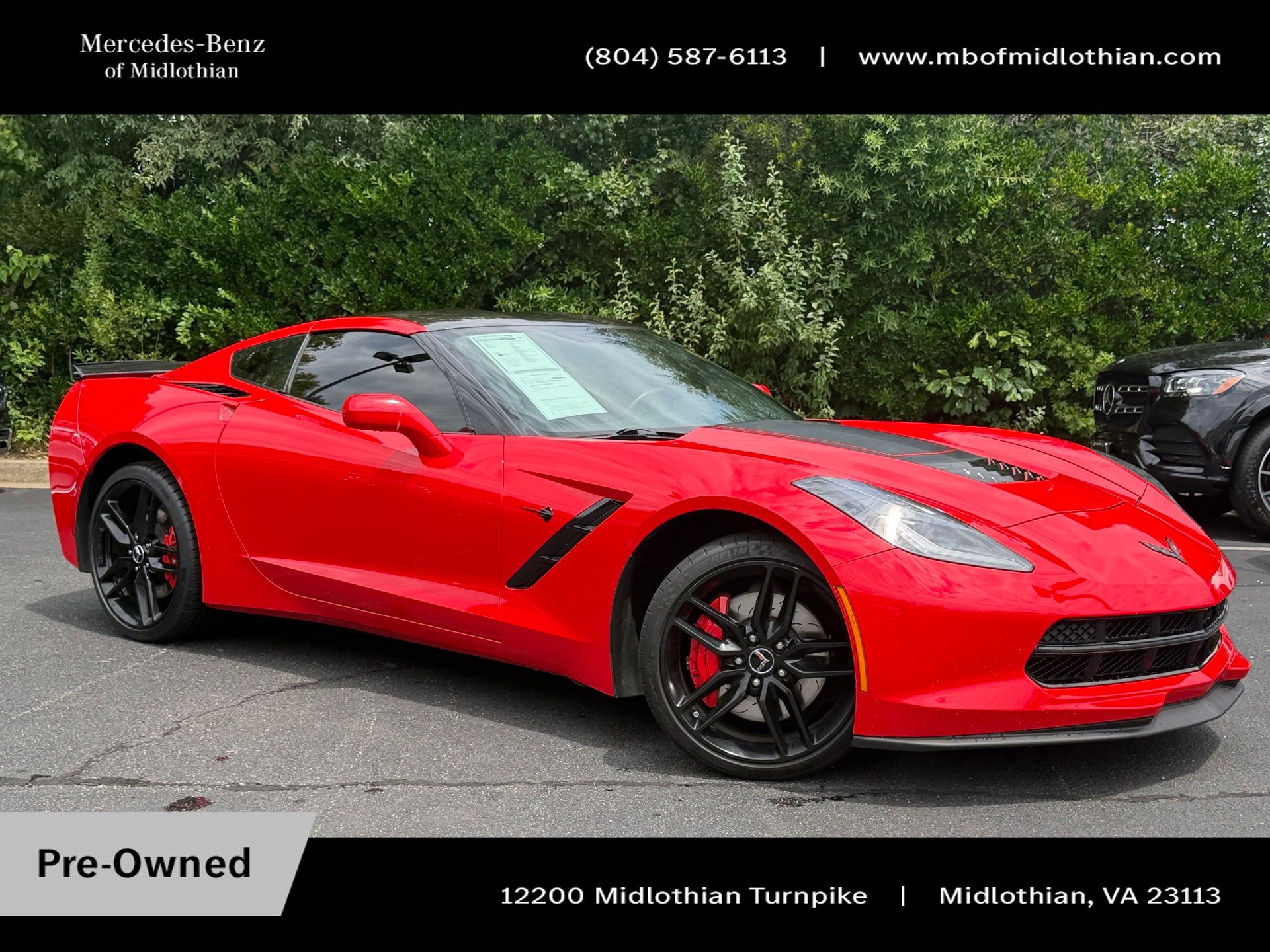 Torch Red 2014 Chevrolet Corvette Coupe Rear-Wheel Drive 6-Speed Automatic