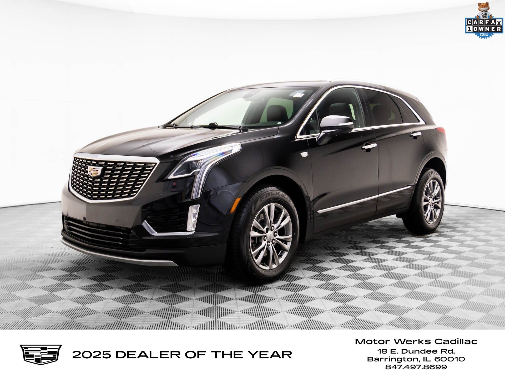 Stellar Black Metallic 2022 Cadillac XT5 Premium Luxury AWD SUV / Crossover Four-Wheel Drive 9-Speed Automatic