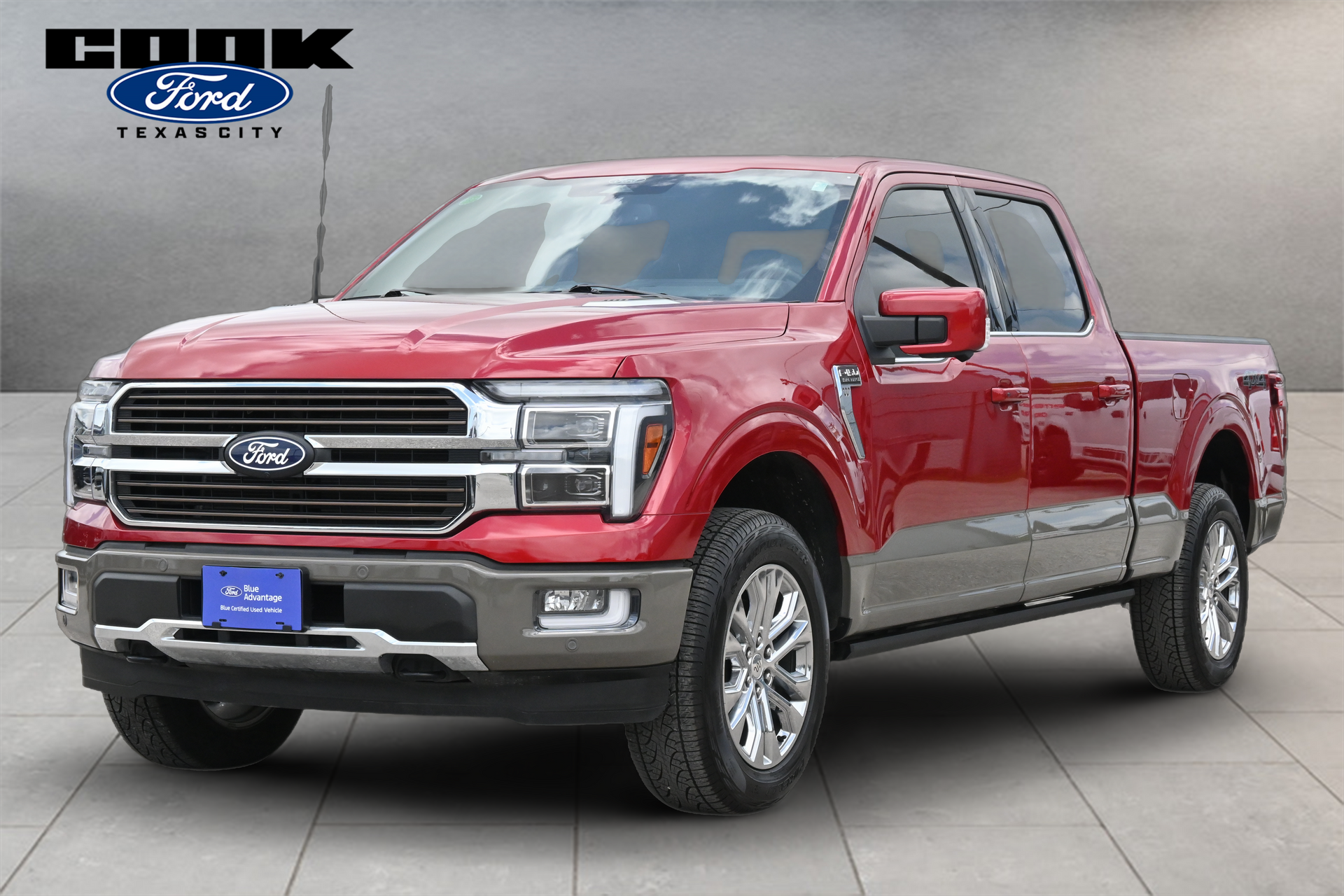 2025 Ford F-150 King Ranch Red at Classic Elite Chevrolet Hwy 6