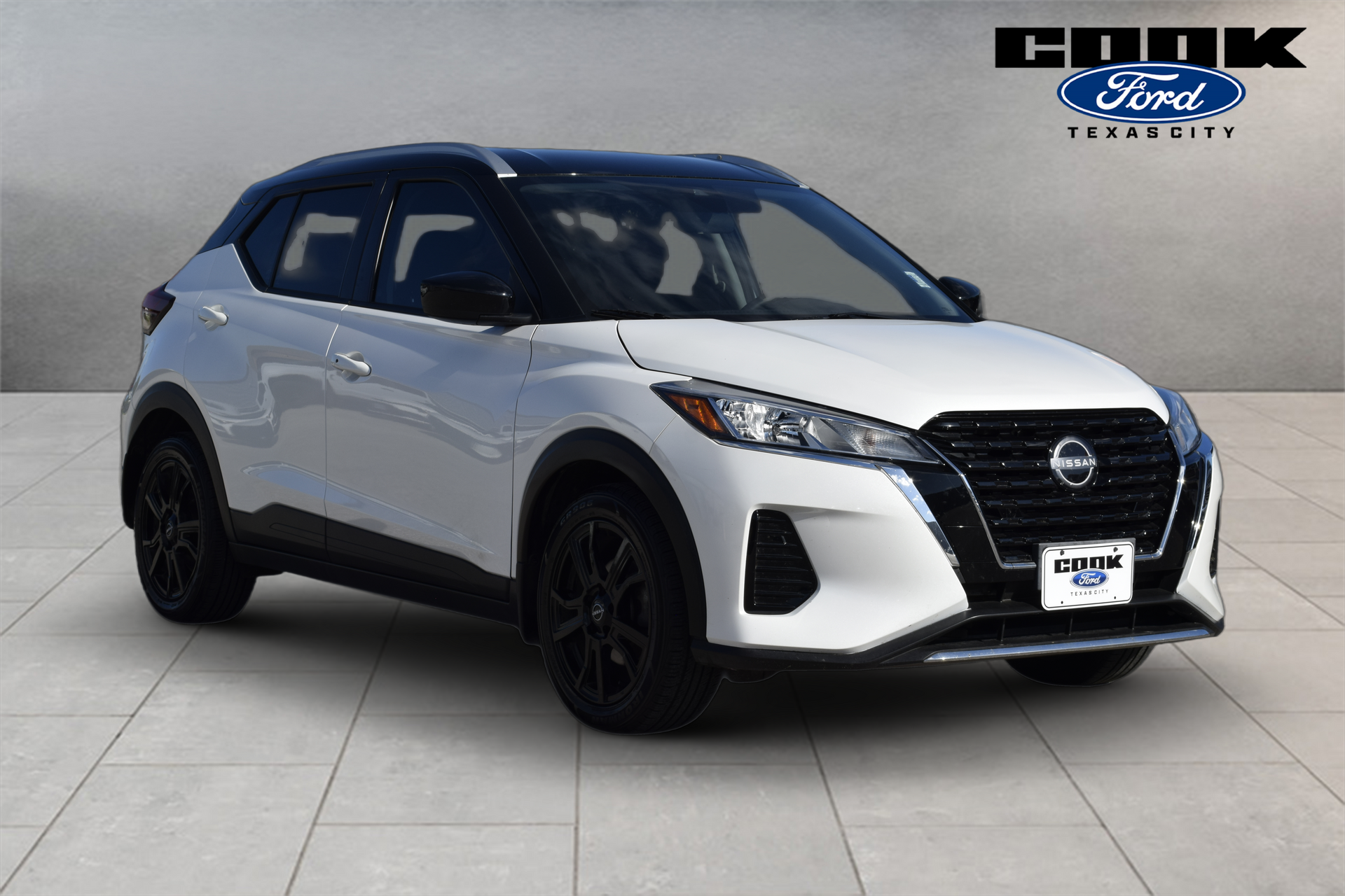2024 Nissan Kicks SV White at Central Houston Nissan