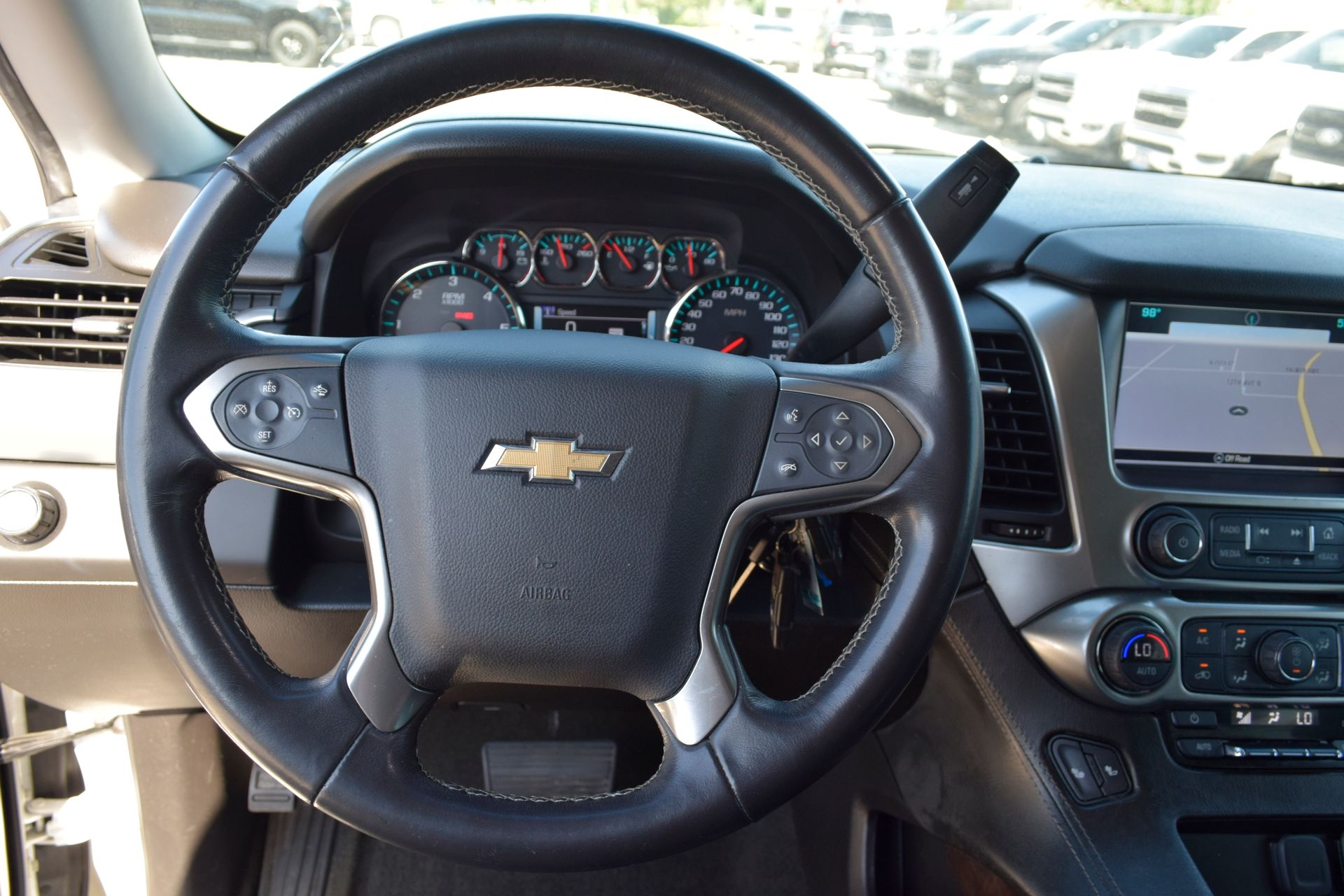 2018 Chevrolet Tahoe LT Beige at Classic Elite Chevrolet Sugar Land