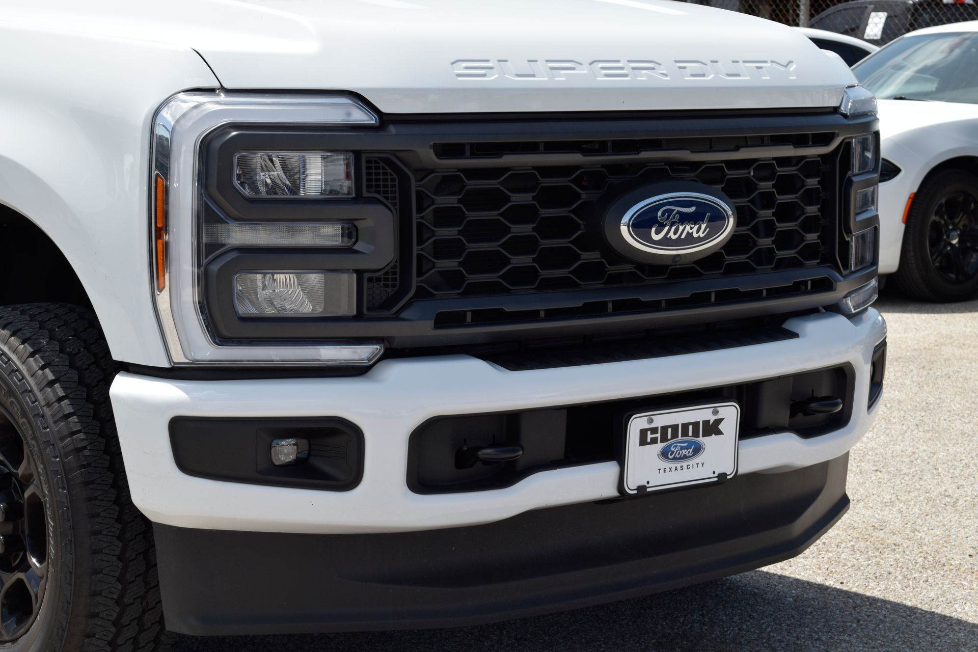 2025 Ford F-250SD XL White at South Houston Nissan