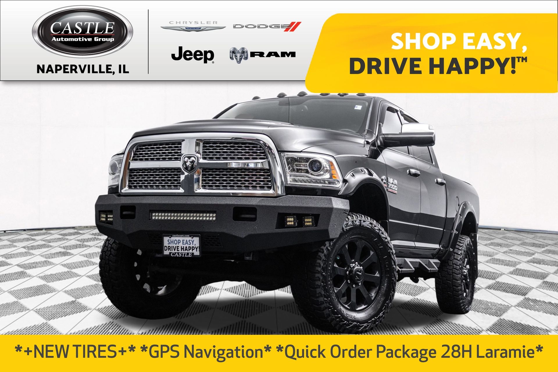 2018 RAM 3500 Laramie Crew Cab 4WD