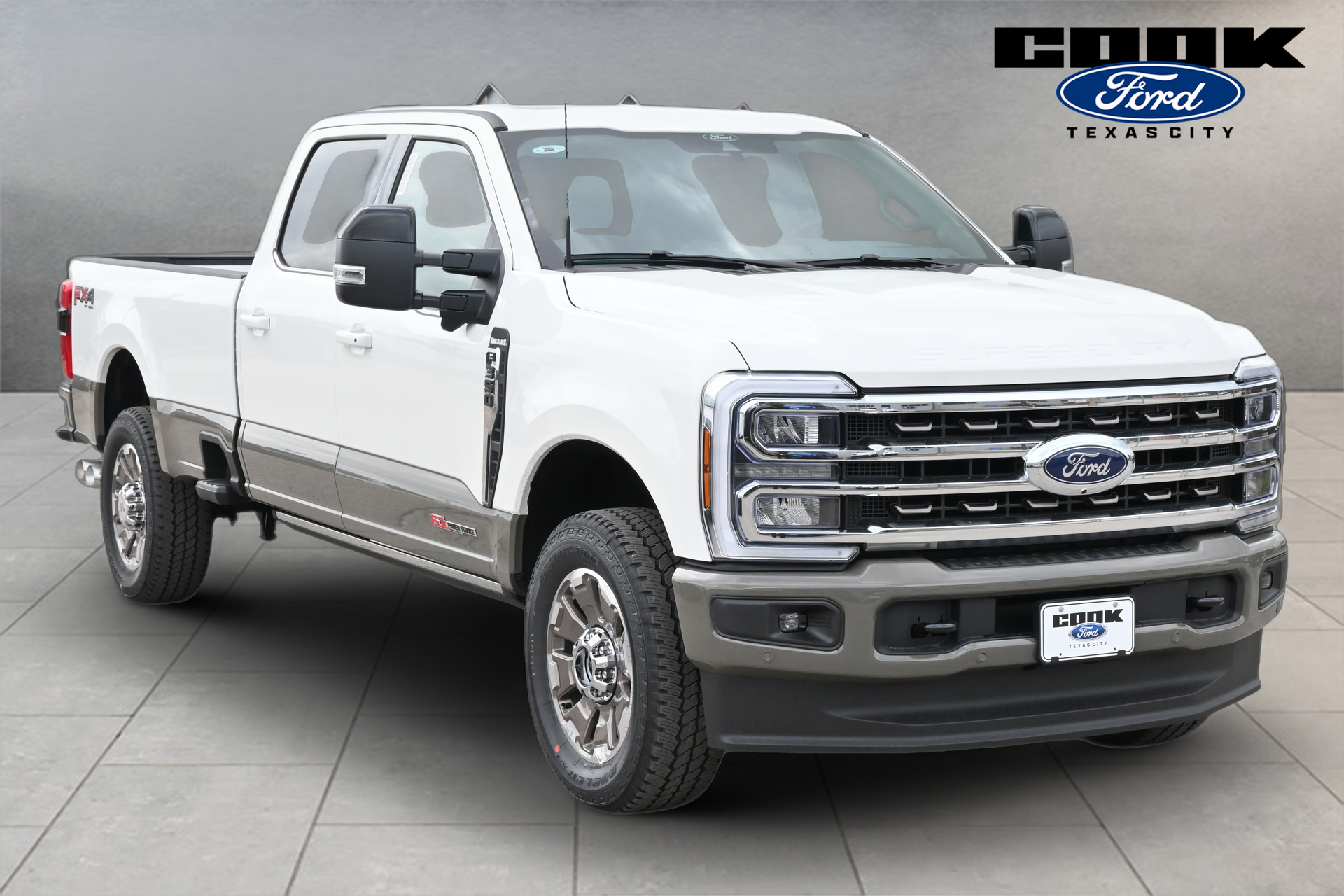 2026 Ford F-350SD King Ranch White at EAG Ford Navasota