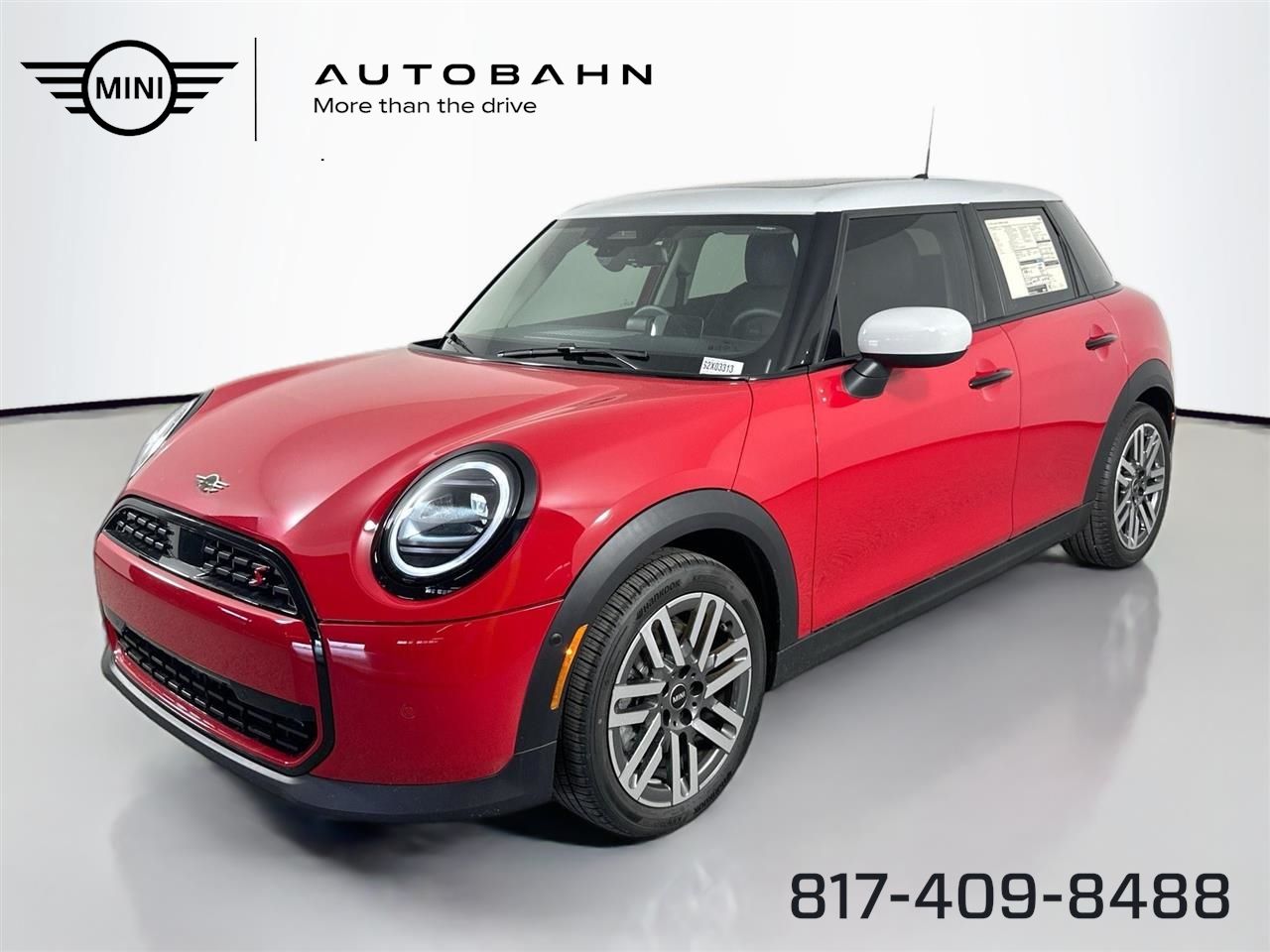 Chili Red II 2025 MINI Cooper S 4-Door Hatchback FWD Hatchback Front-Wheel Drive 7-Speed Automatic