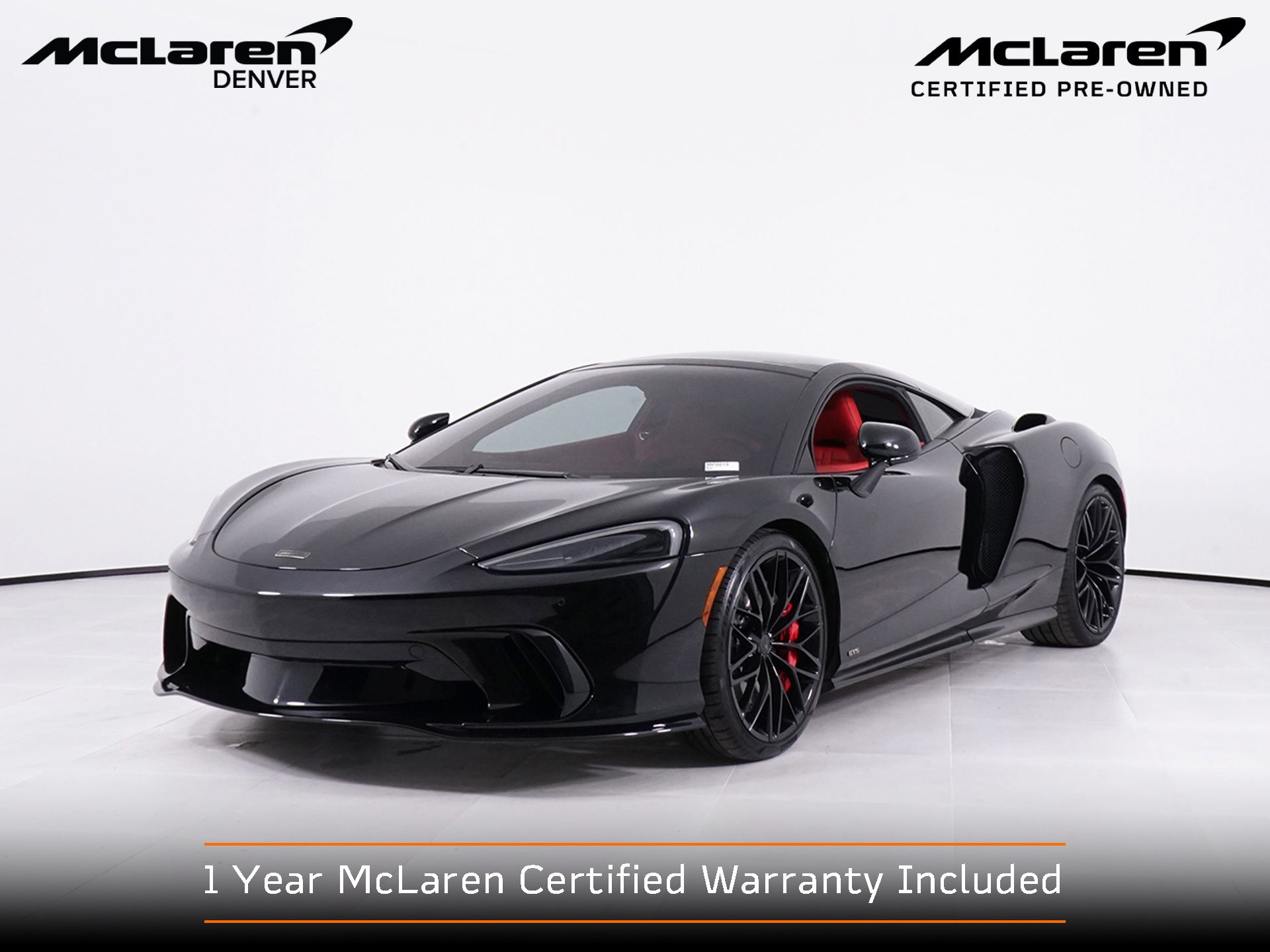 Onyx Black 2025 McLaren GTS RWD Coupe Rear-Wheel Drive 7-Speed Automatic