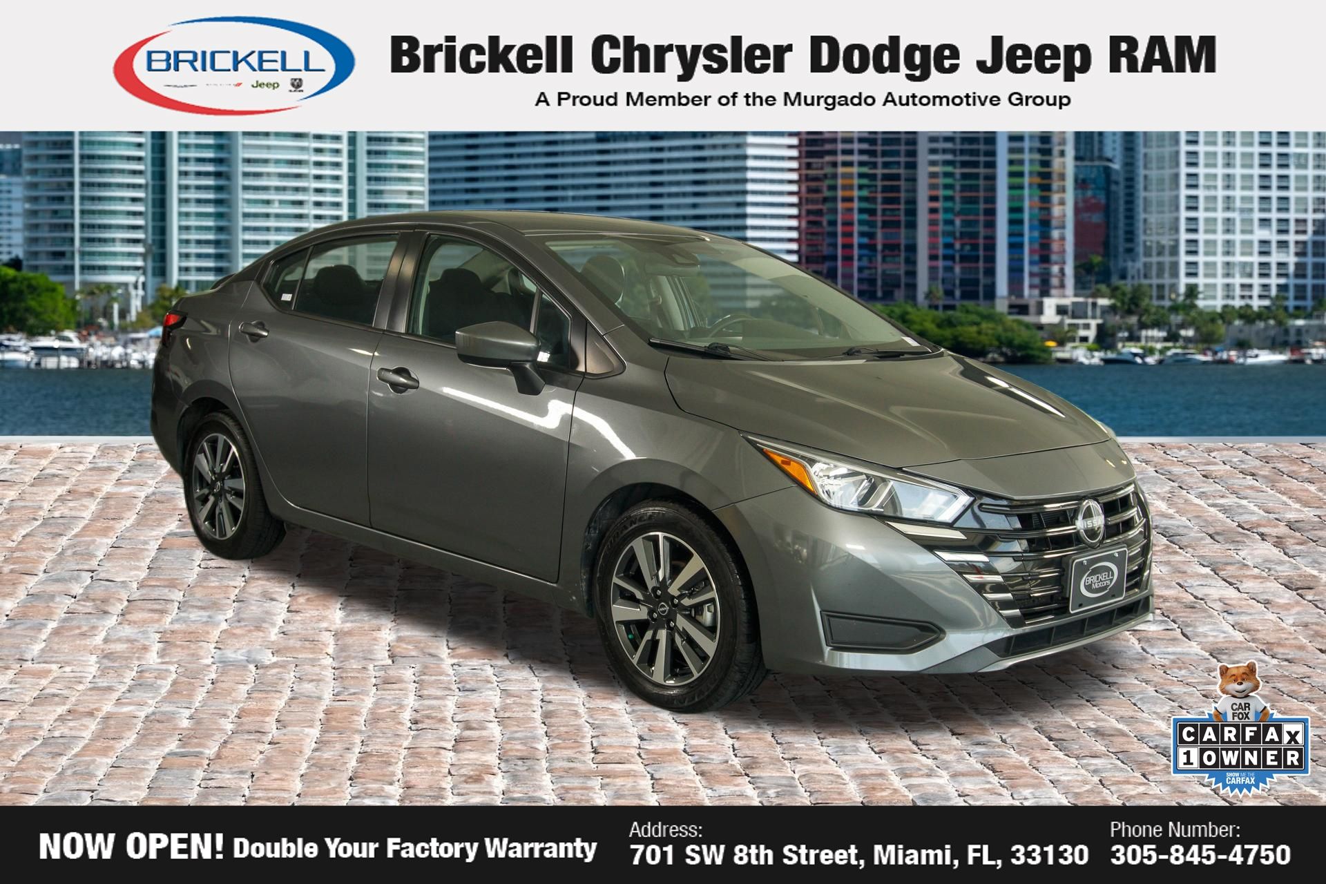 Gray (Gun Metallic) 2024 Nissan Versa Sedan Front-Wheel Drive Continuously Variable Transmission